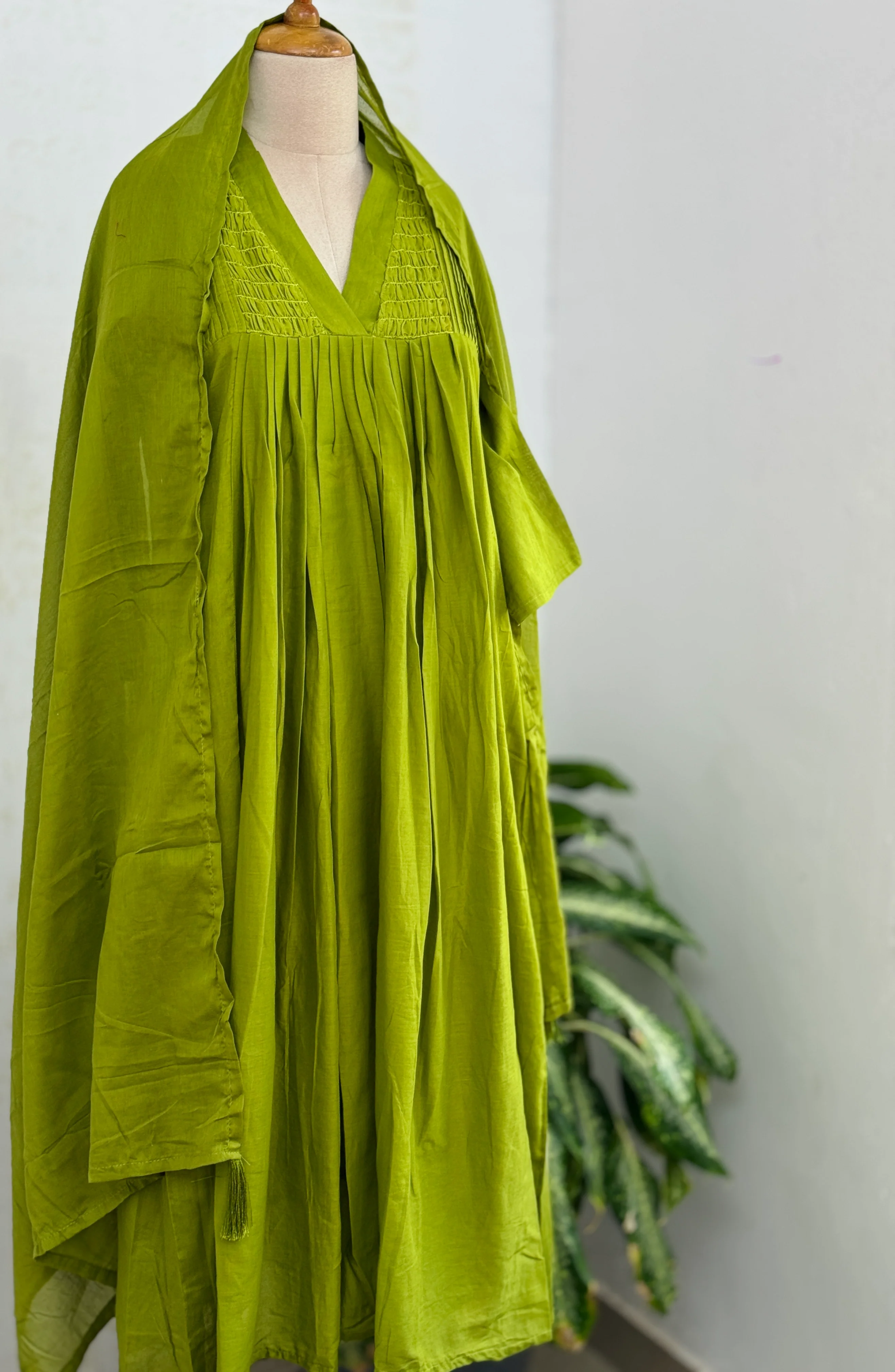 🌸 Pure Cotton Anarkali Set 🌸 - Image 2