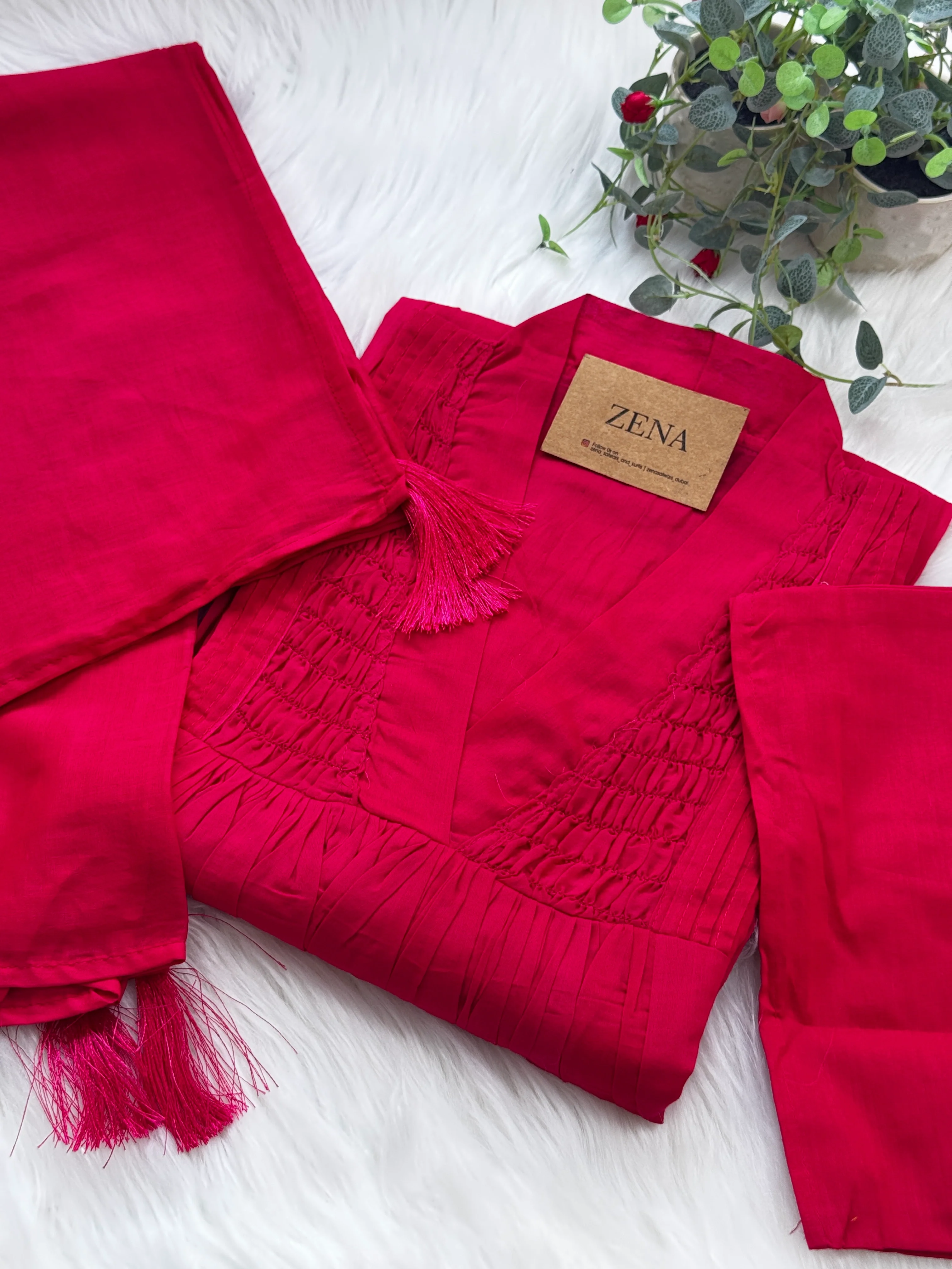 šø Pure Cotton Anarkali Set šø