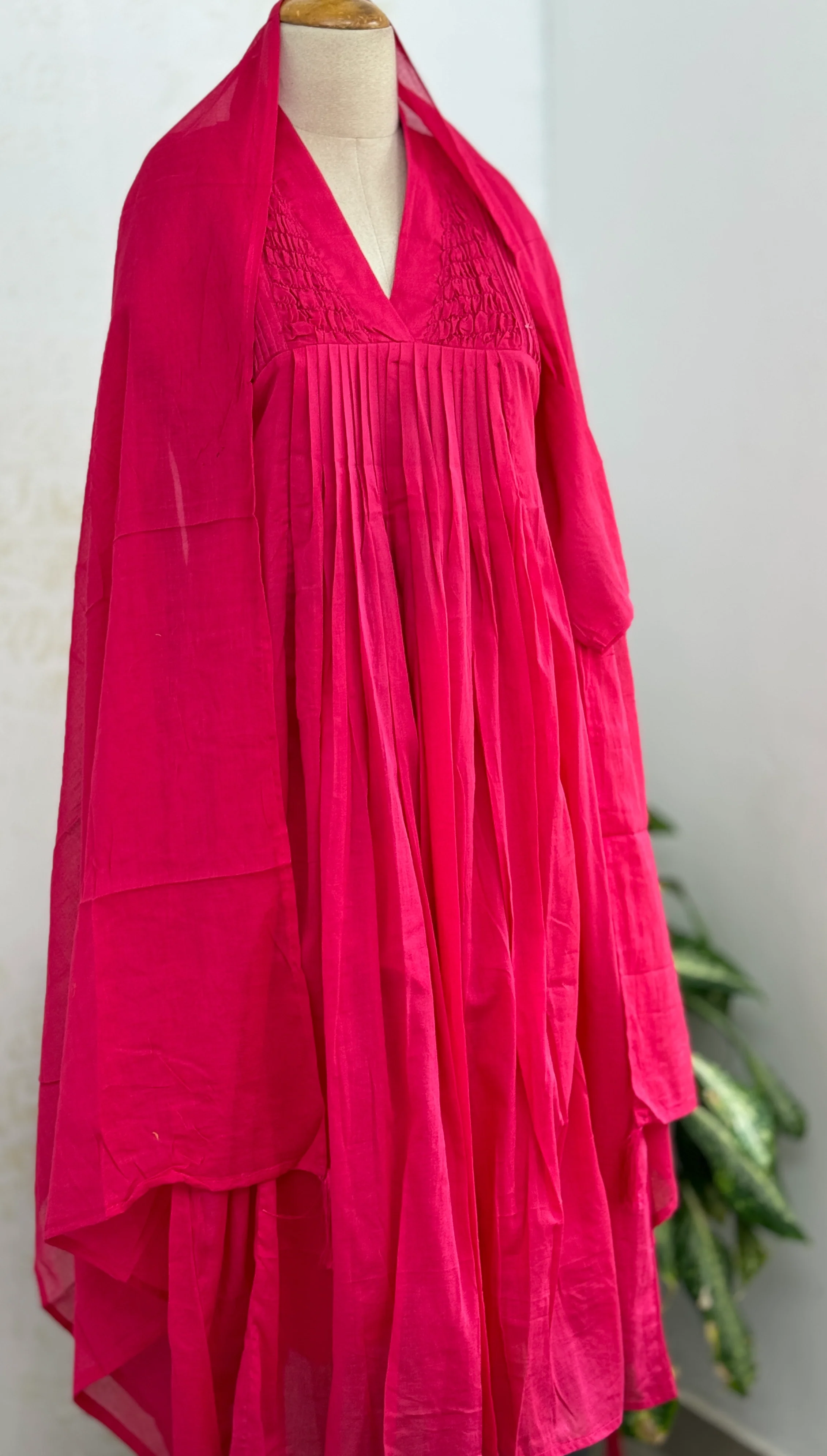 šø Pure Cotton Anarkali Set šø - Image 2