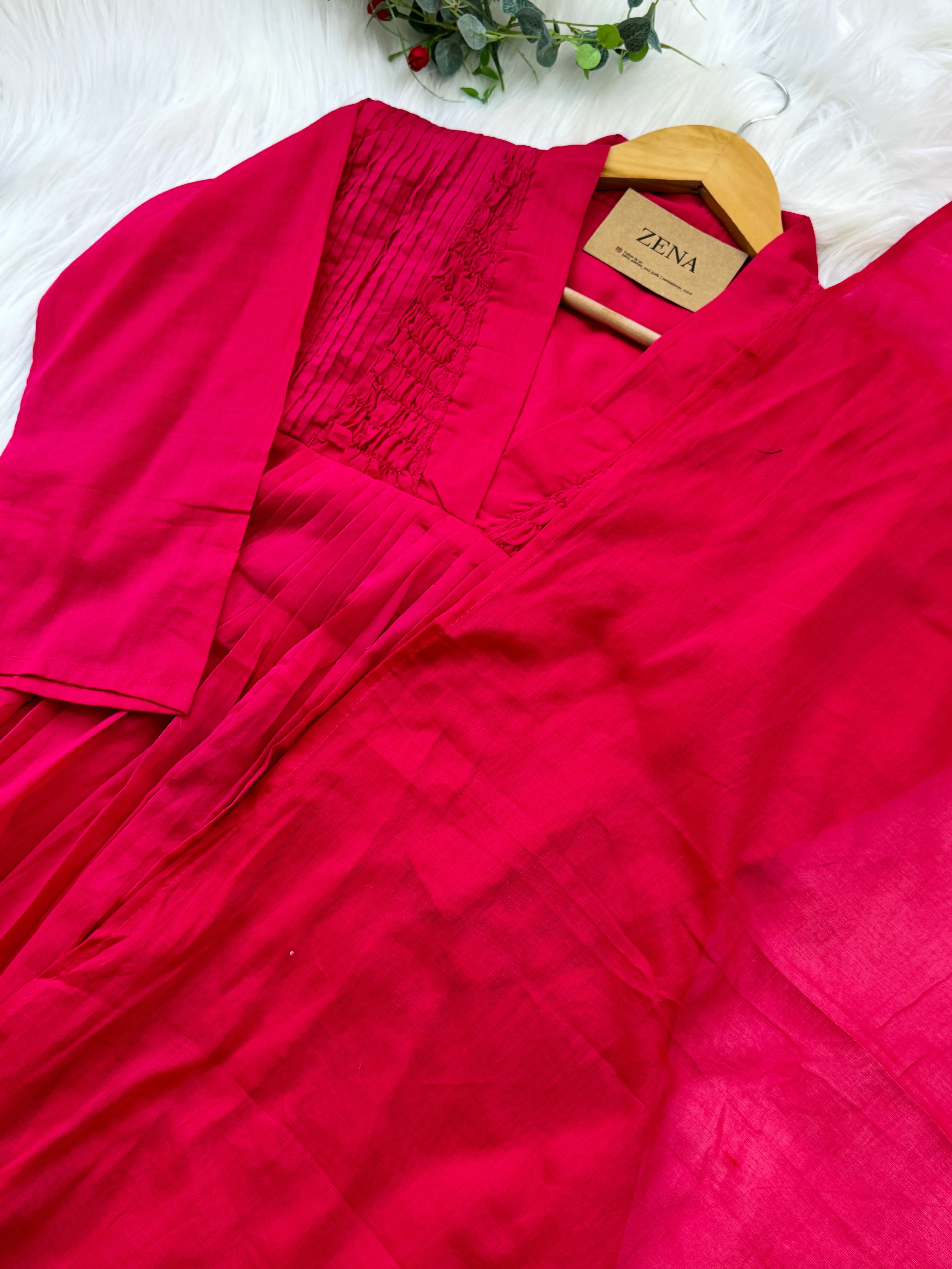 šø Pure Cotton Anarkali Set šø - Image 4