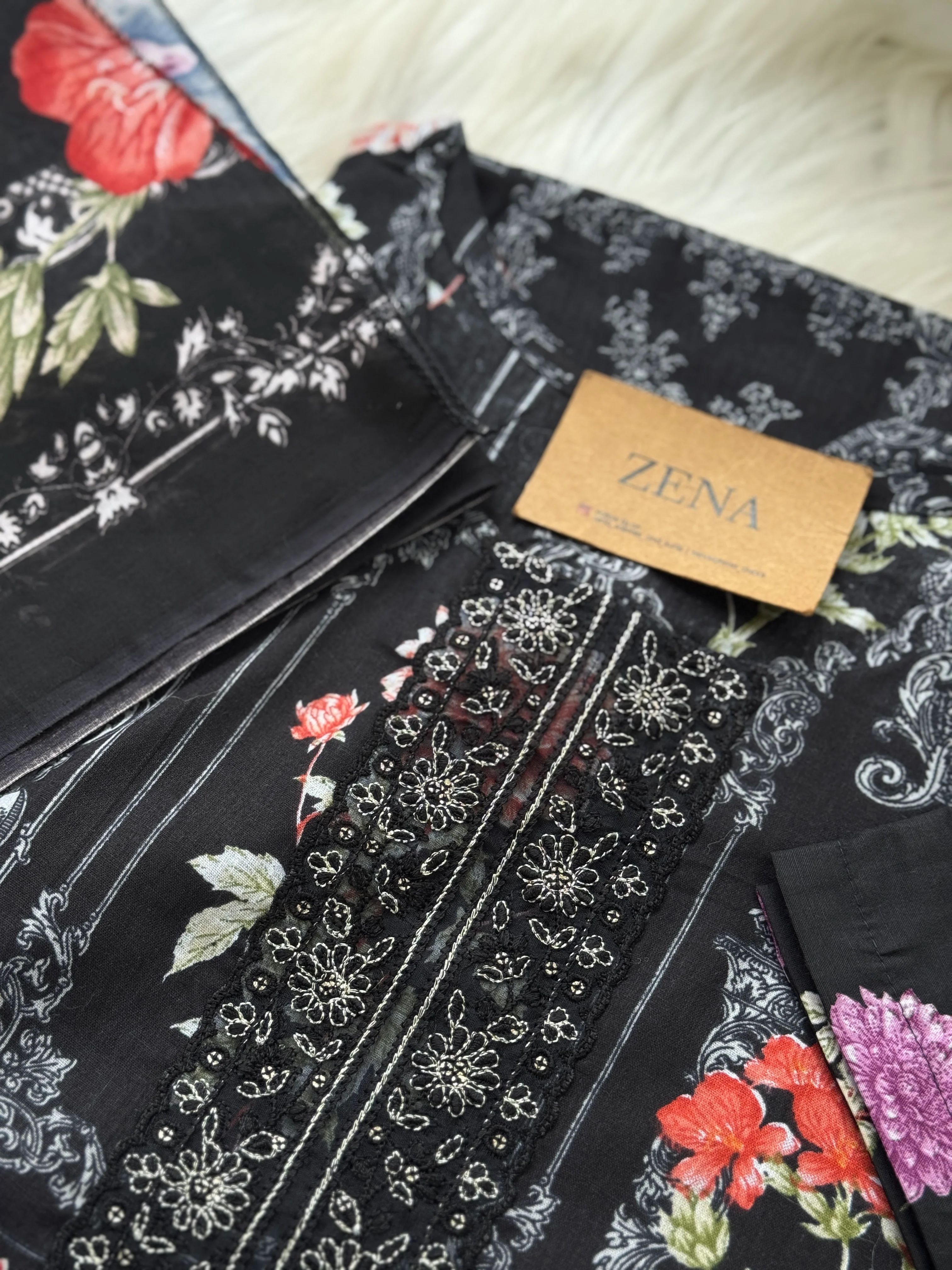 π Pure Cotton Pakistani Kurti Set with Embroidery π - Image 6