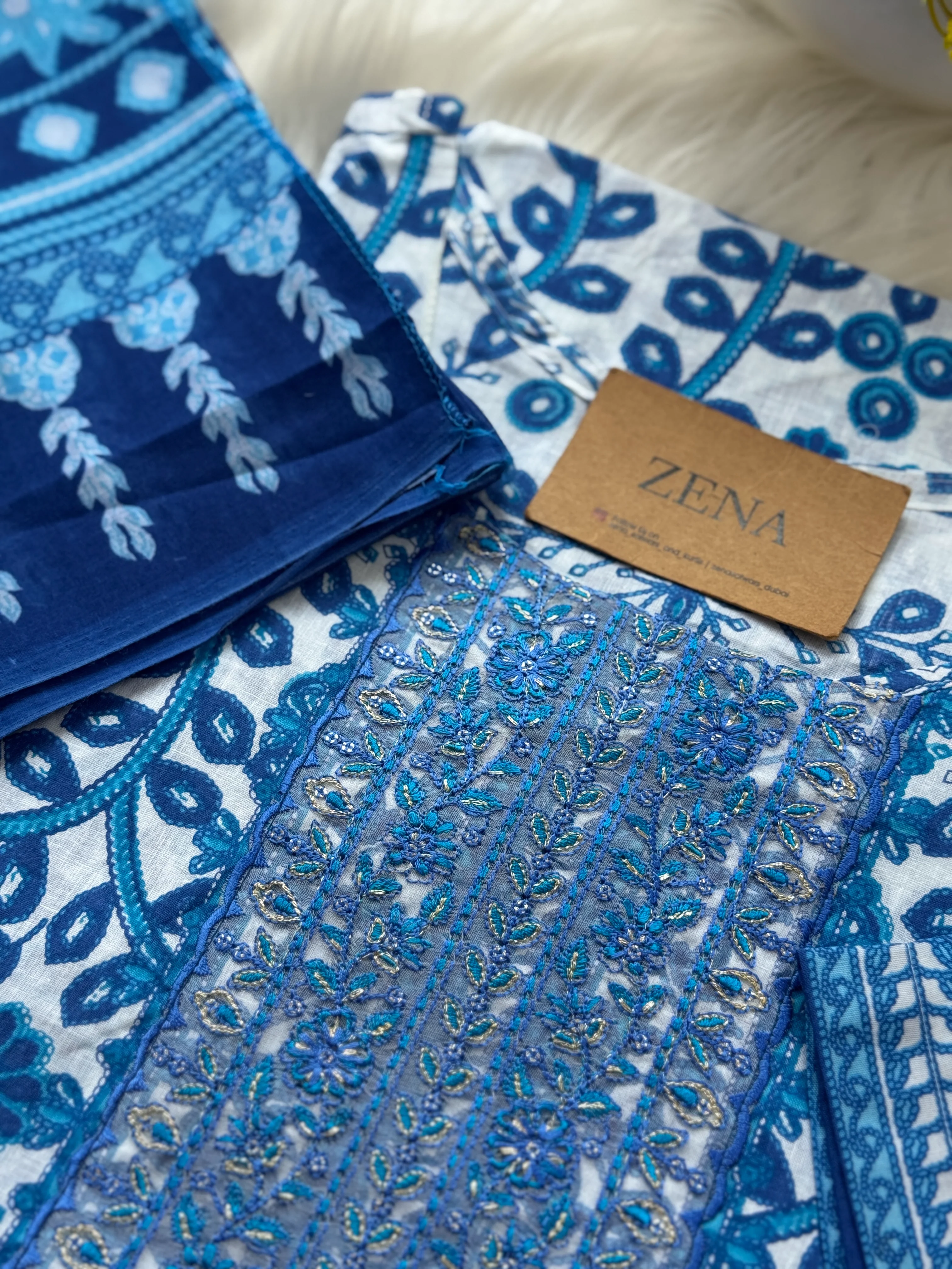 π Pure Cotton Pakistani Kurti Set with Embroidery π - Image 6