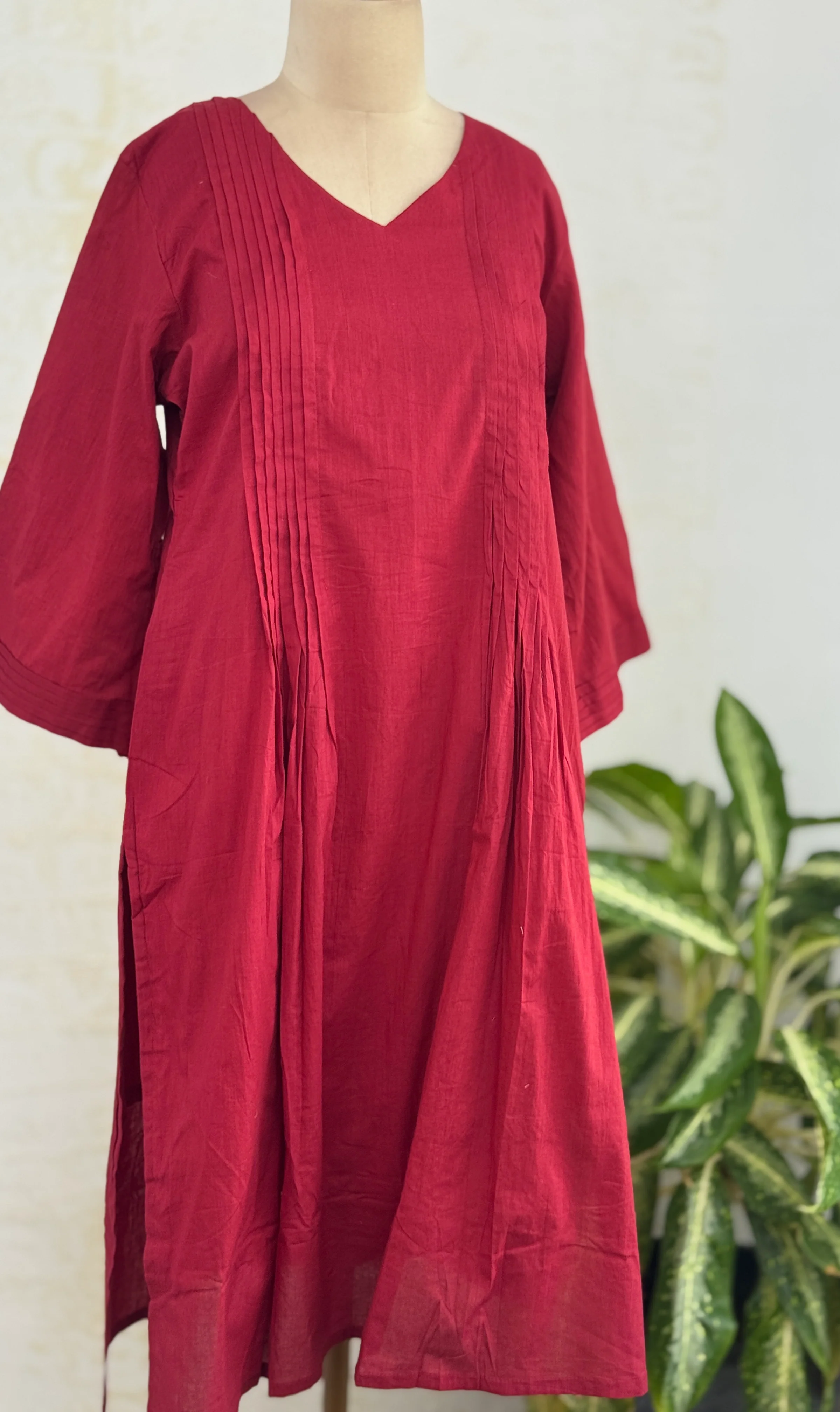 πΈ Pure Mul Cotton Embroidered Anarkali Set πΈ - Image 6