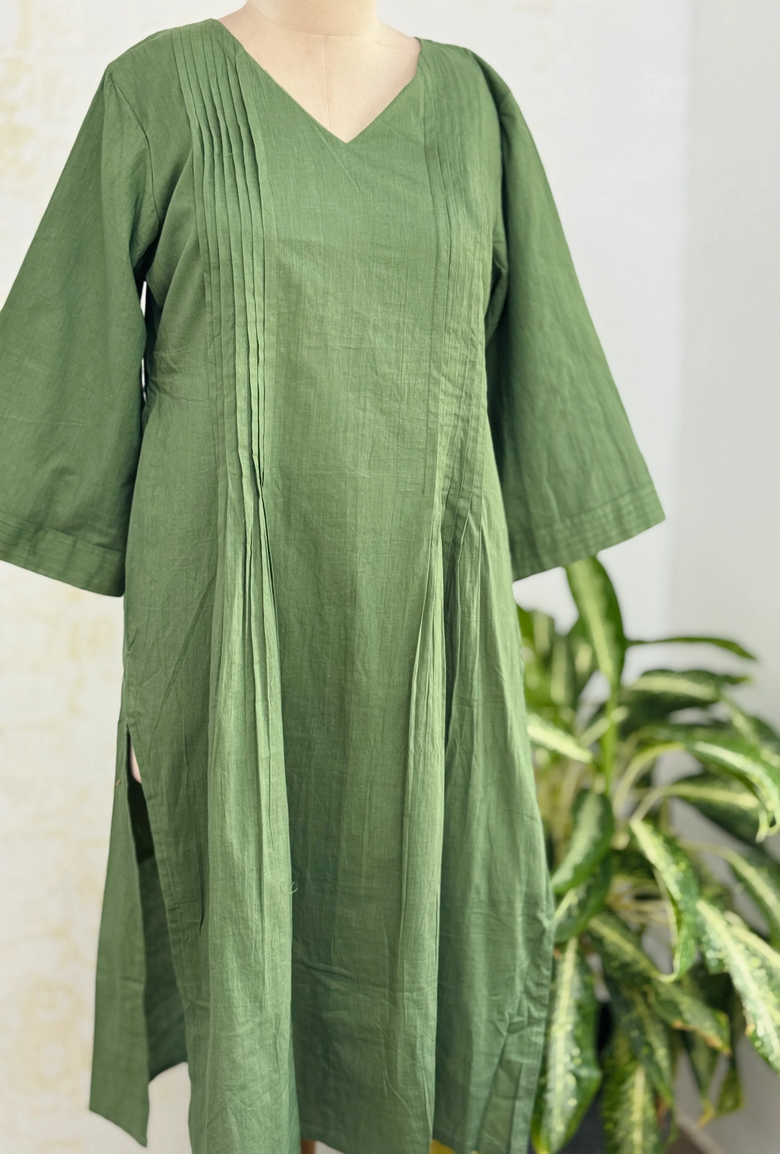 πΈ Pure Mul Cotton Embroidered Anarkali Set πΈ - Image 5