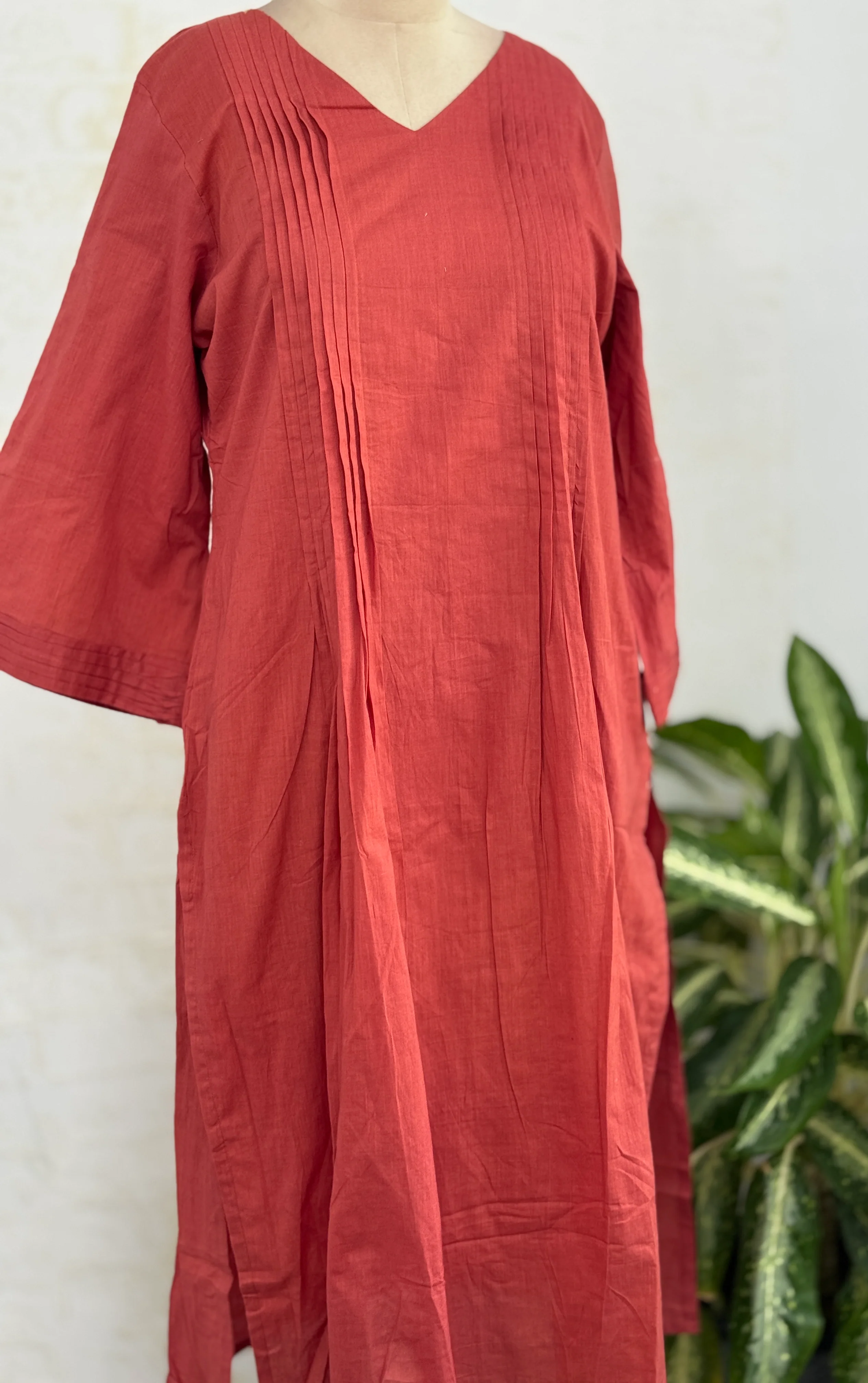 πΈ Pure Mul Cotton Embroidered Anarkali Set πΈ - Image 6