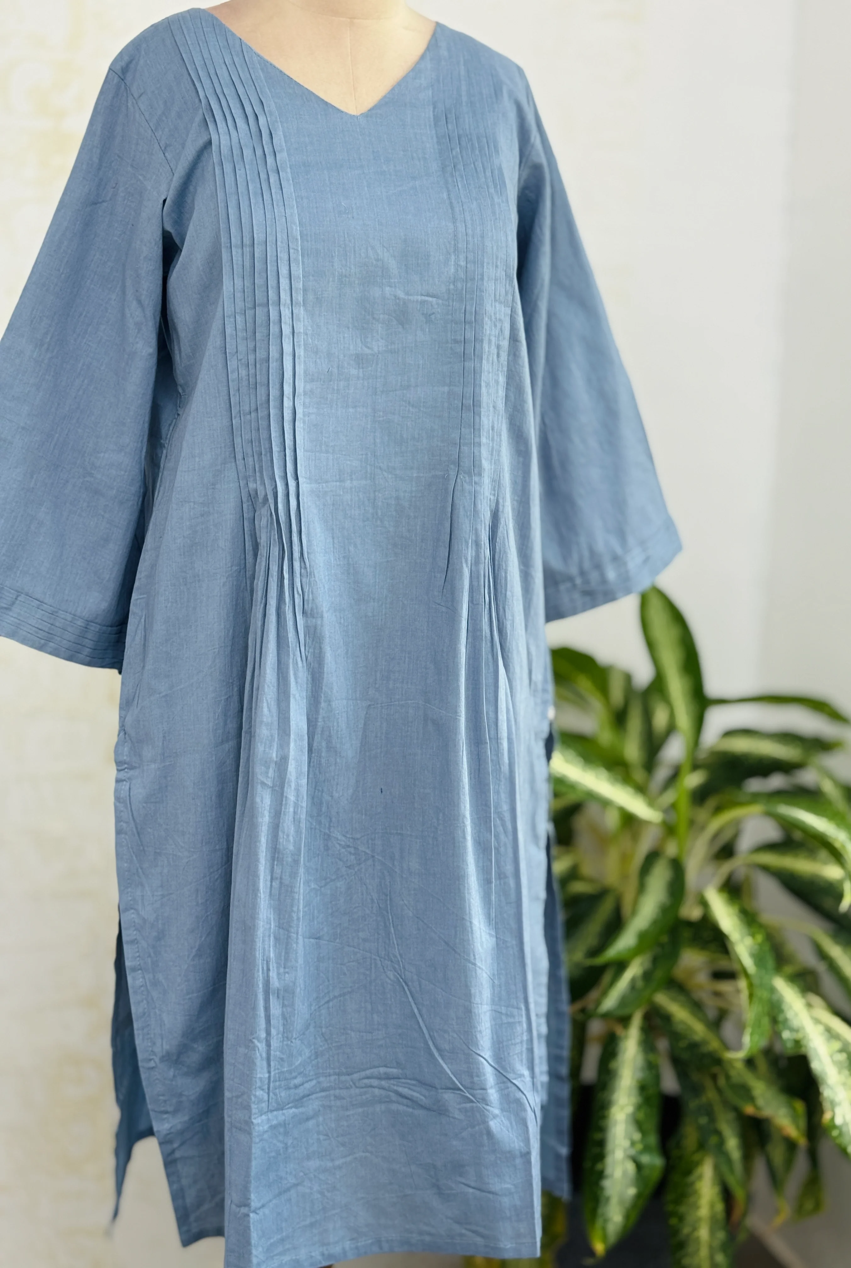 πΈ Pure Mul Cotton Embroidered Anarkali Set πΈ - Image 7