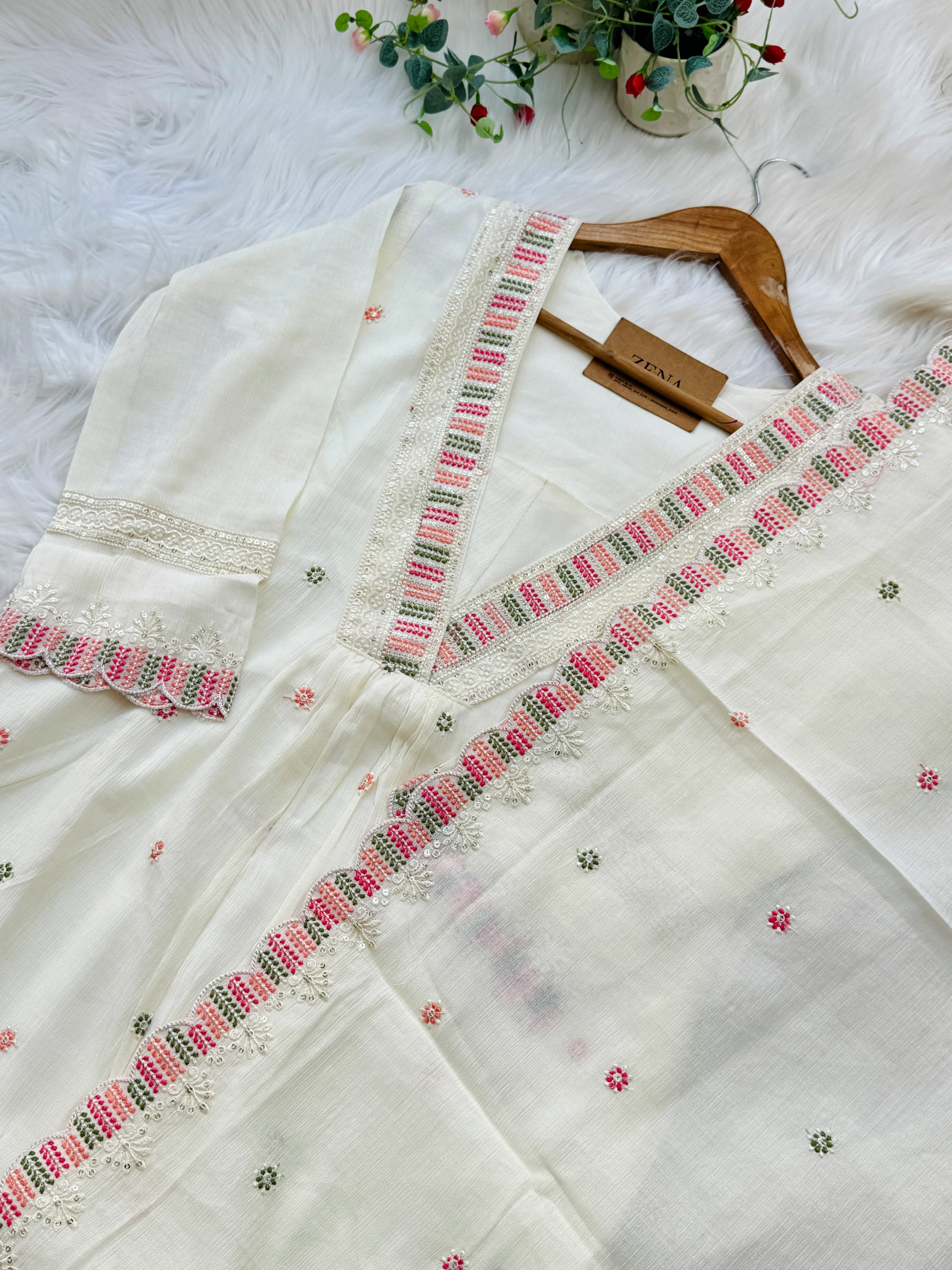 β¨ Crush Rayon Anarkali Set β¨ - Image 5