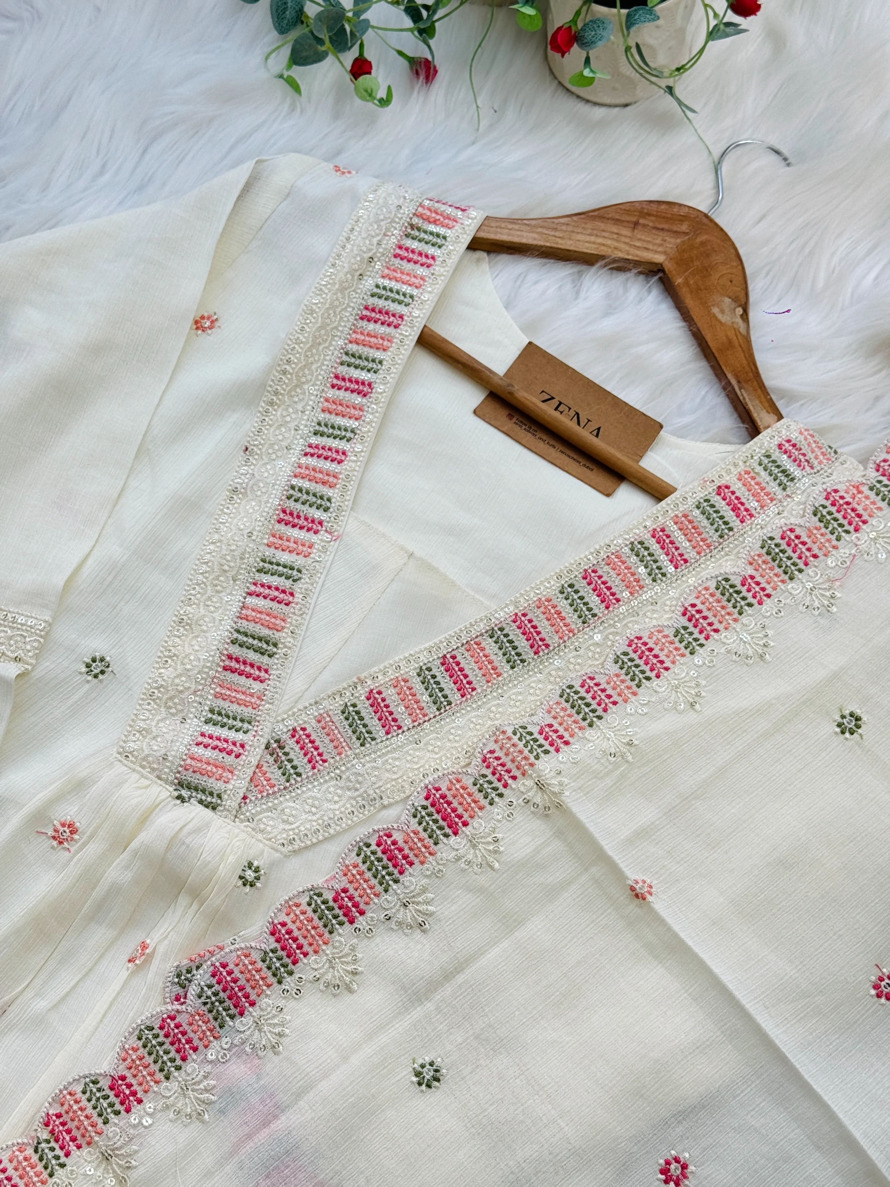 β¨ Crush Rayon Anarkali Set β¨ - Image 6
