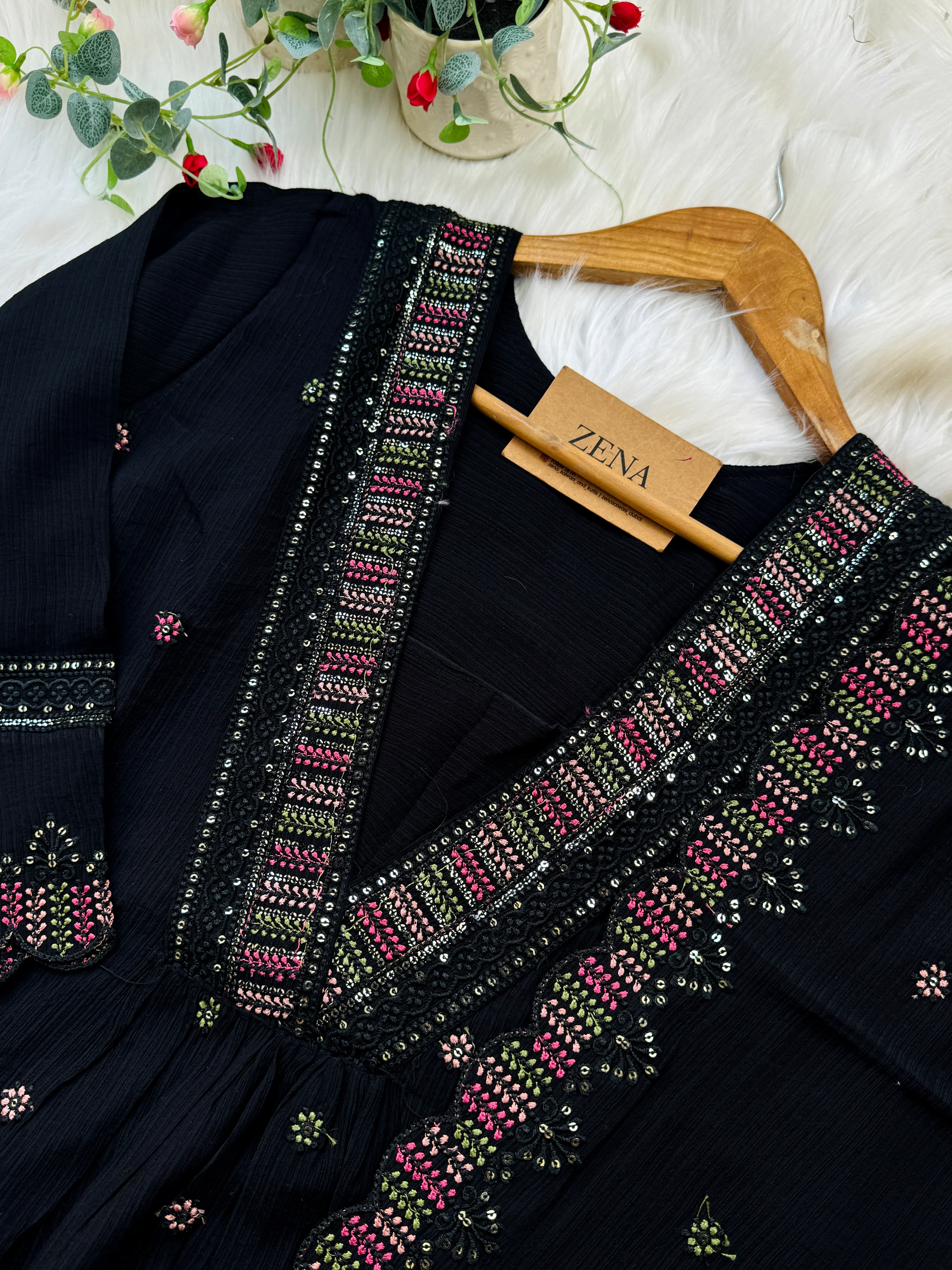 β¨ Crush Rayon Anarkali Set β¨ - Image 5