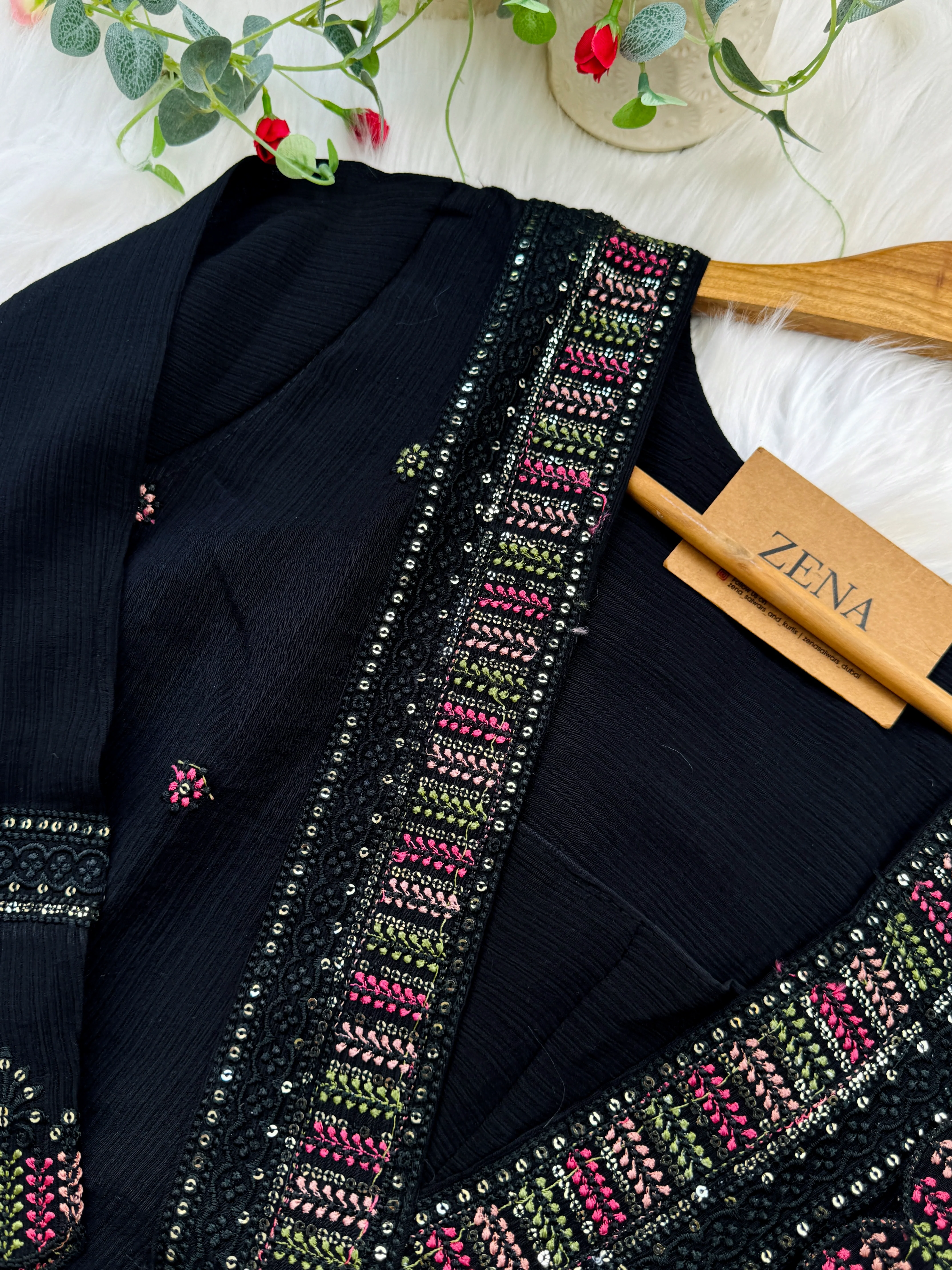 β¨ Crush Rayon Anarkali Set β¨ - Image 7