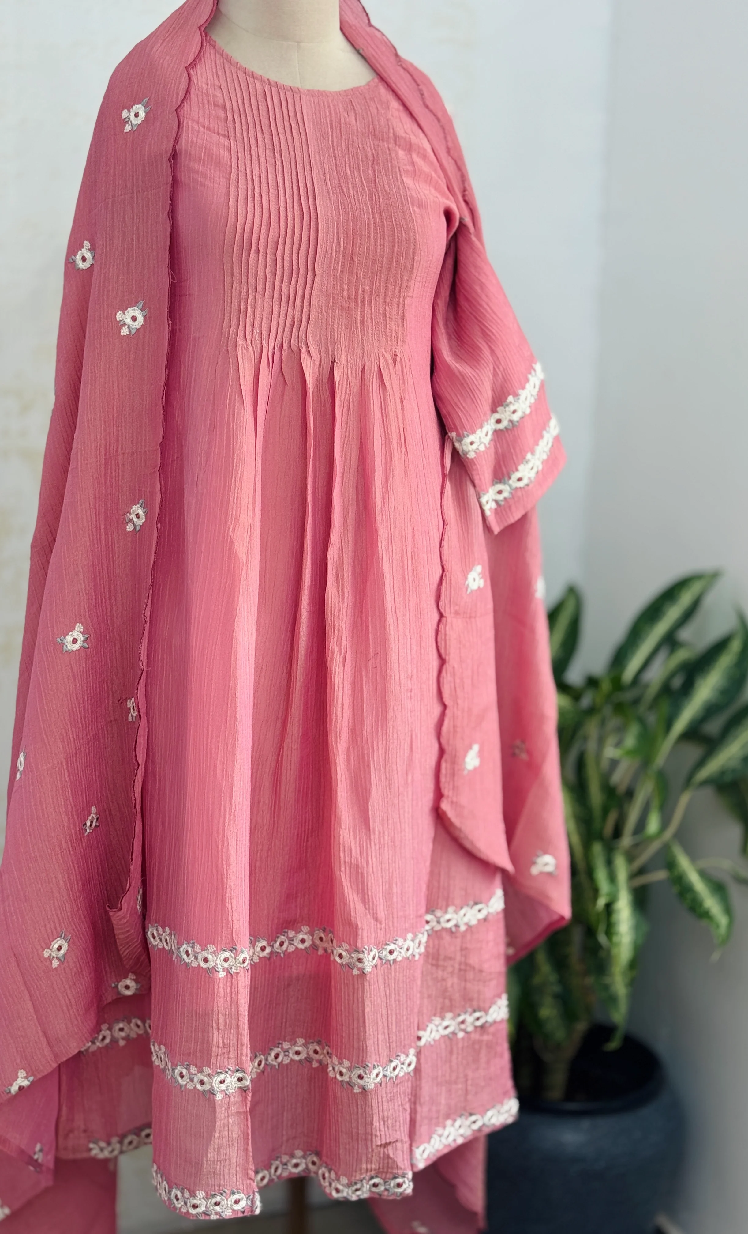✨ Crush Silk Embroidered Anarkali ✨ - Image 2
