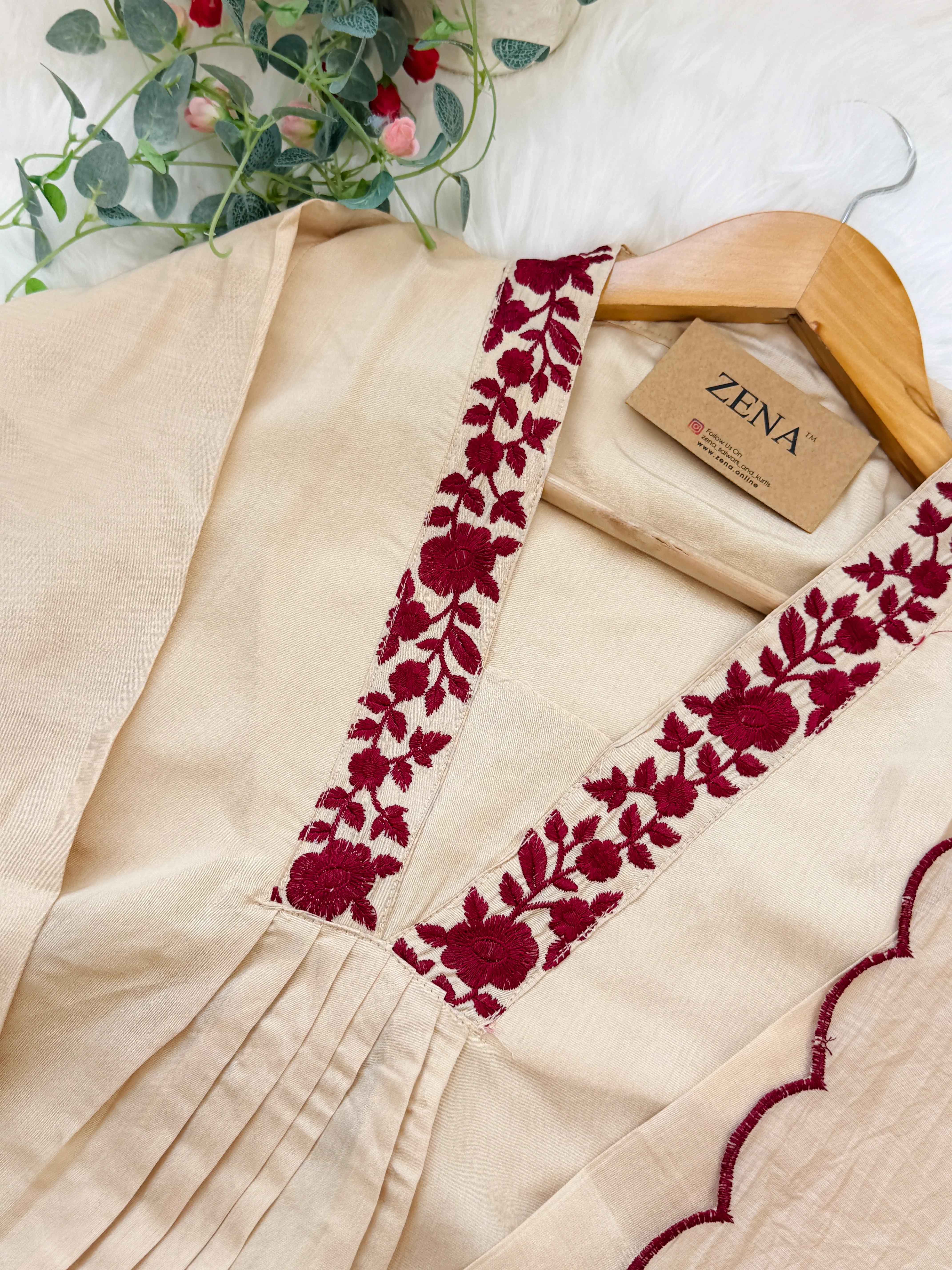 ✨ Diamond Mulchanderi Anarkali Set ✨ - Image 6