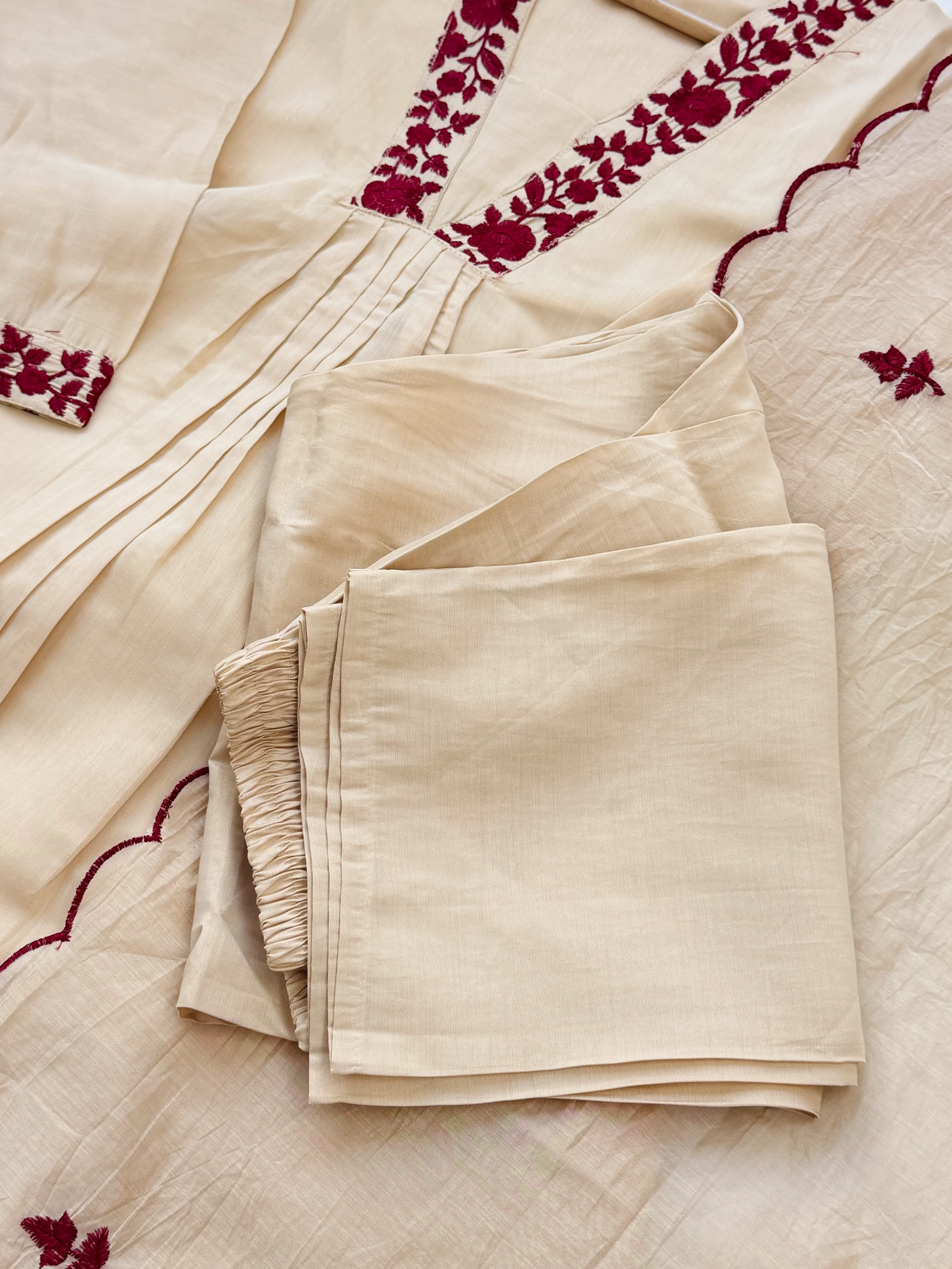✨ Diamond Mulchanderi Anarkali Set ✨ - Image 7