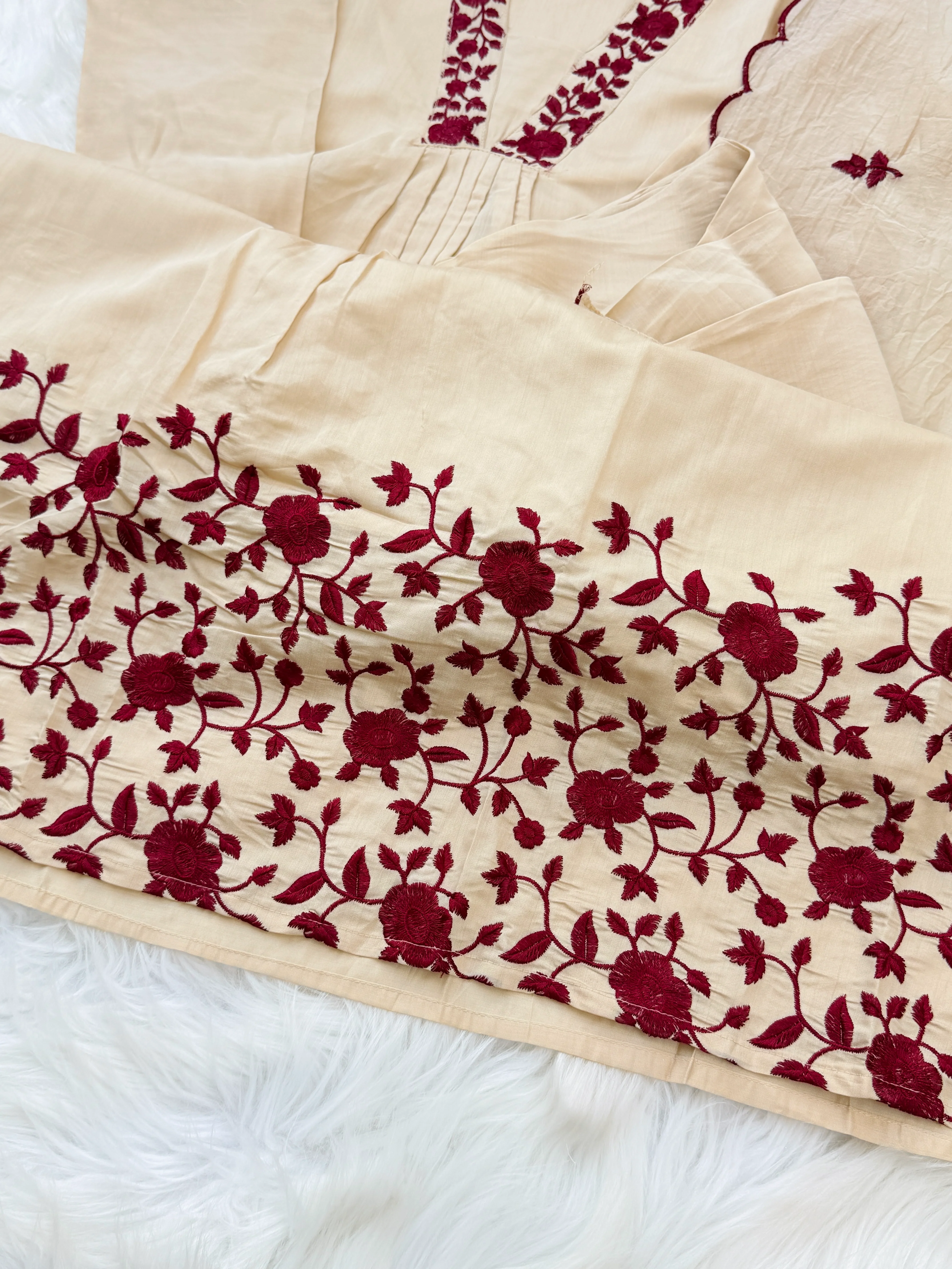 ✨ Diamond Mulchanderi Anarkali Set ✨ - Image 8