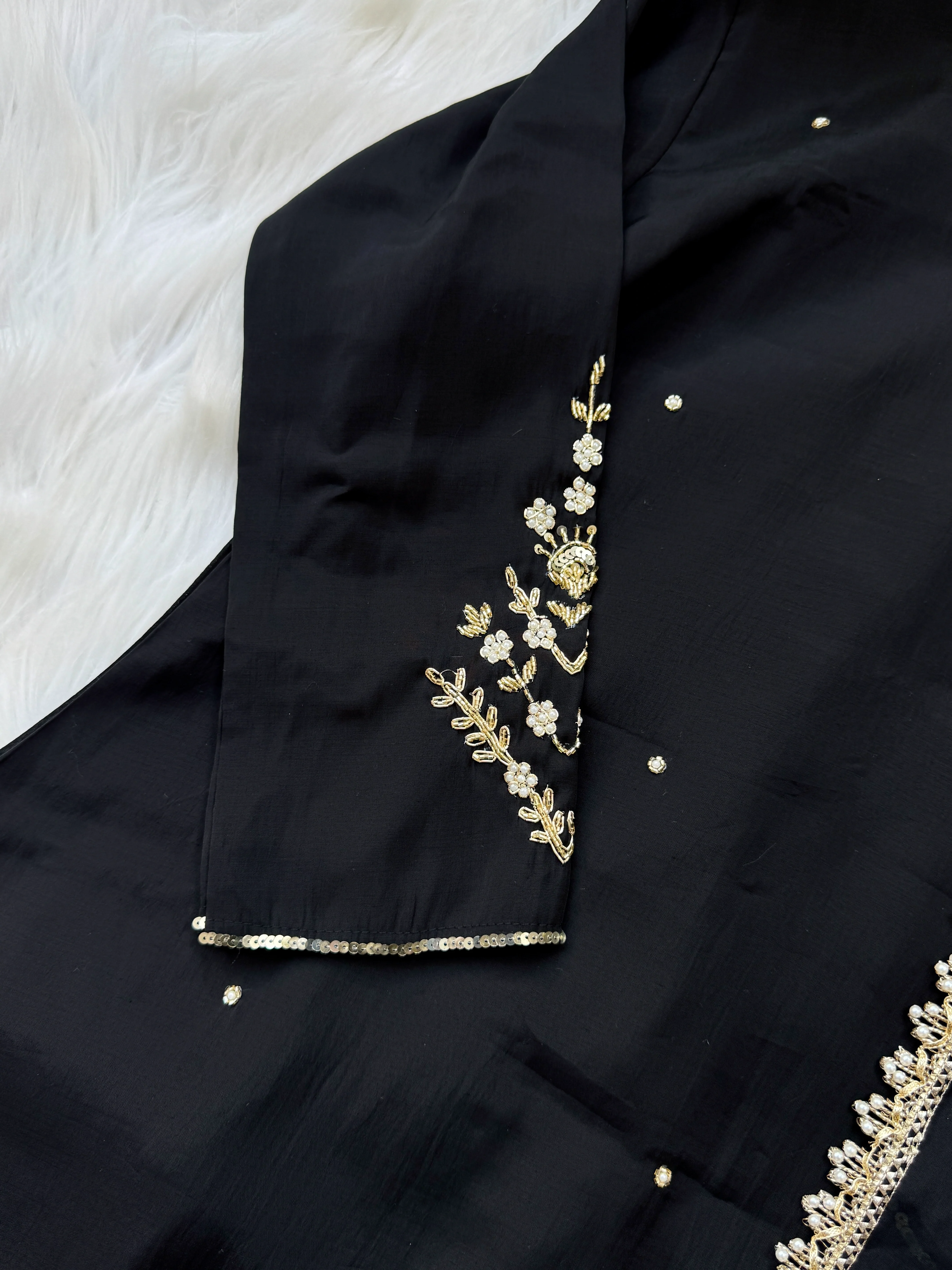 β¨ Mul Chanderi Hand Detailed Anarkali Set β¨ - Image 6
