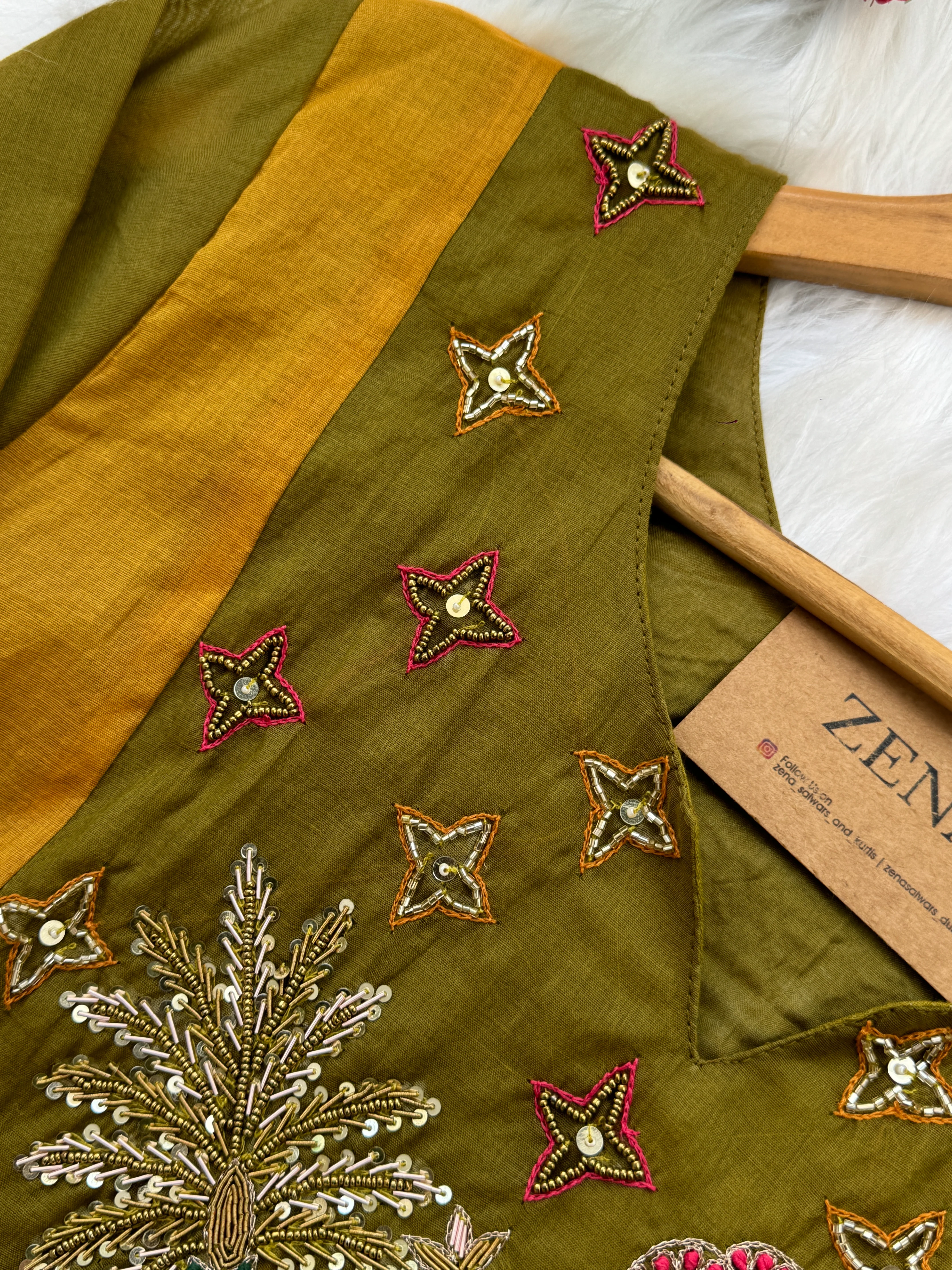 ✨ Mul Chanderi Handwork Party Wear Suit ✨ - Image 6