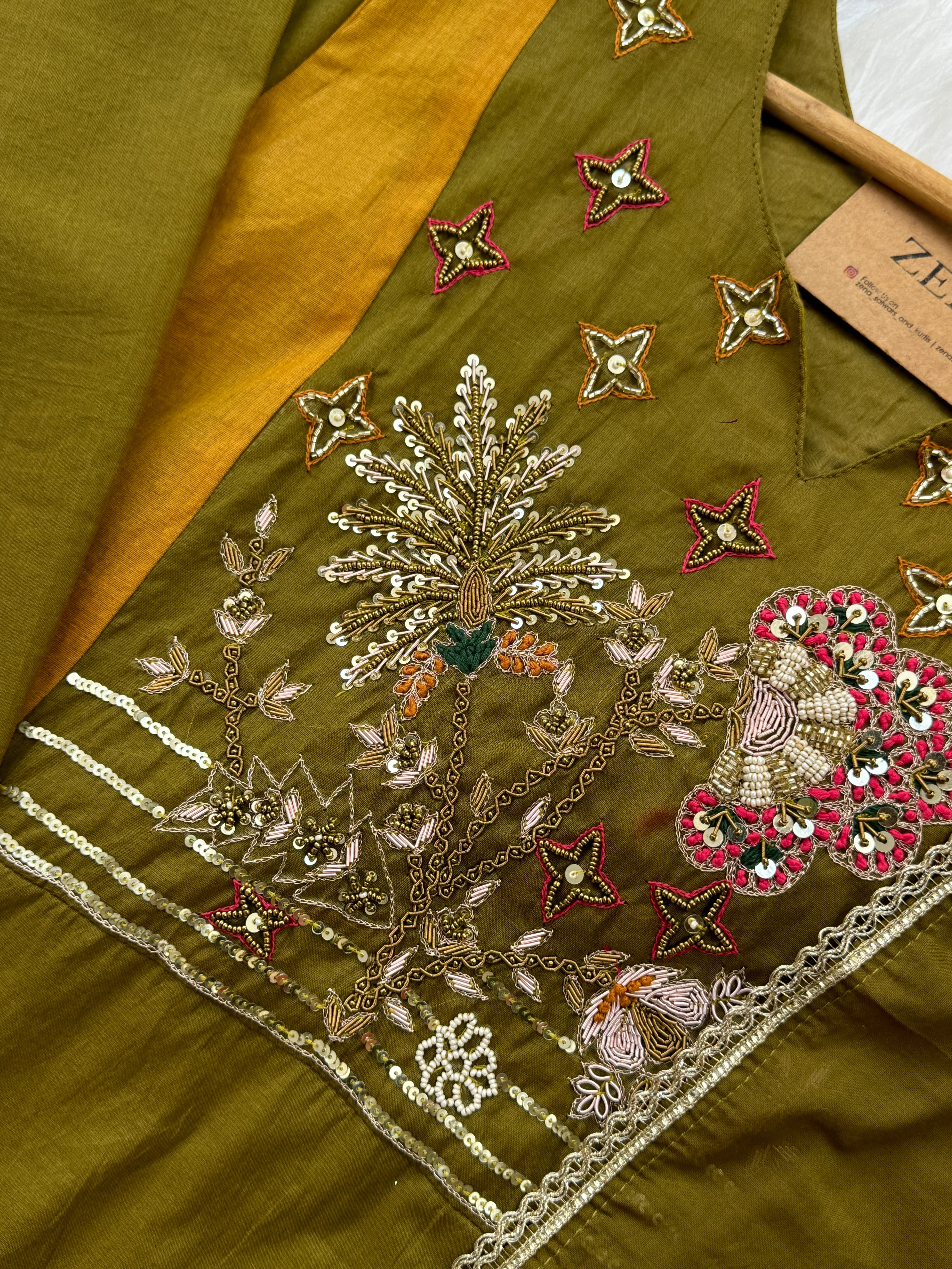 ✨ Mul Chanderi Handwork Party Wear Suit ✨ - Image 7