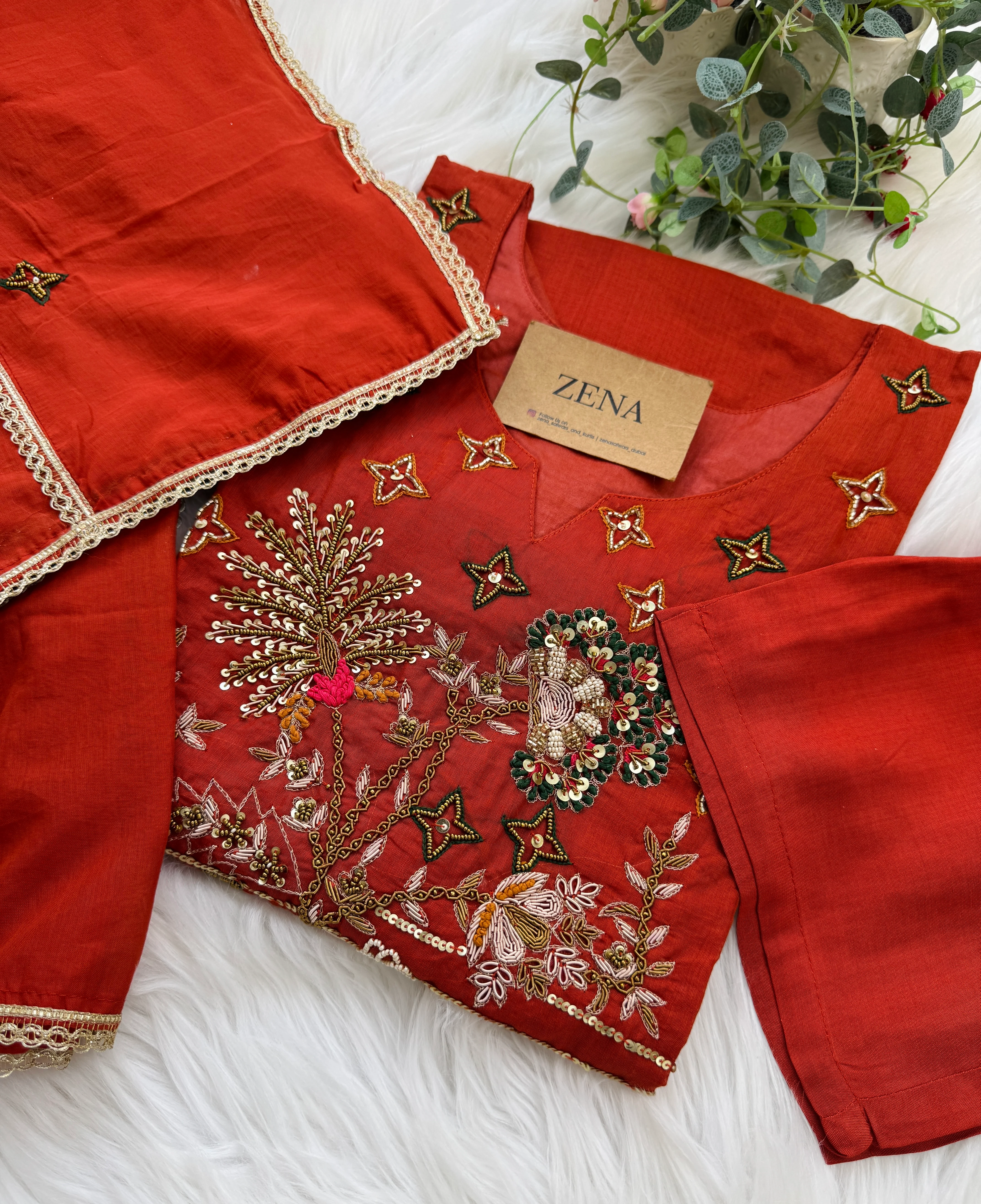 ✨ Mul Chanderi Handwork Party Wear Suit ✨