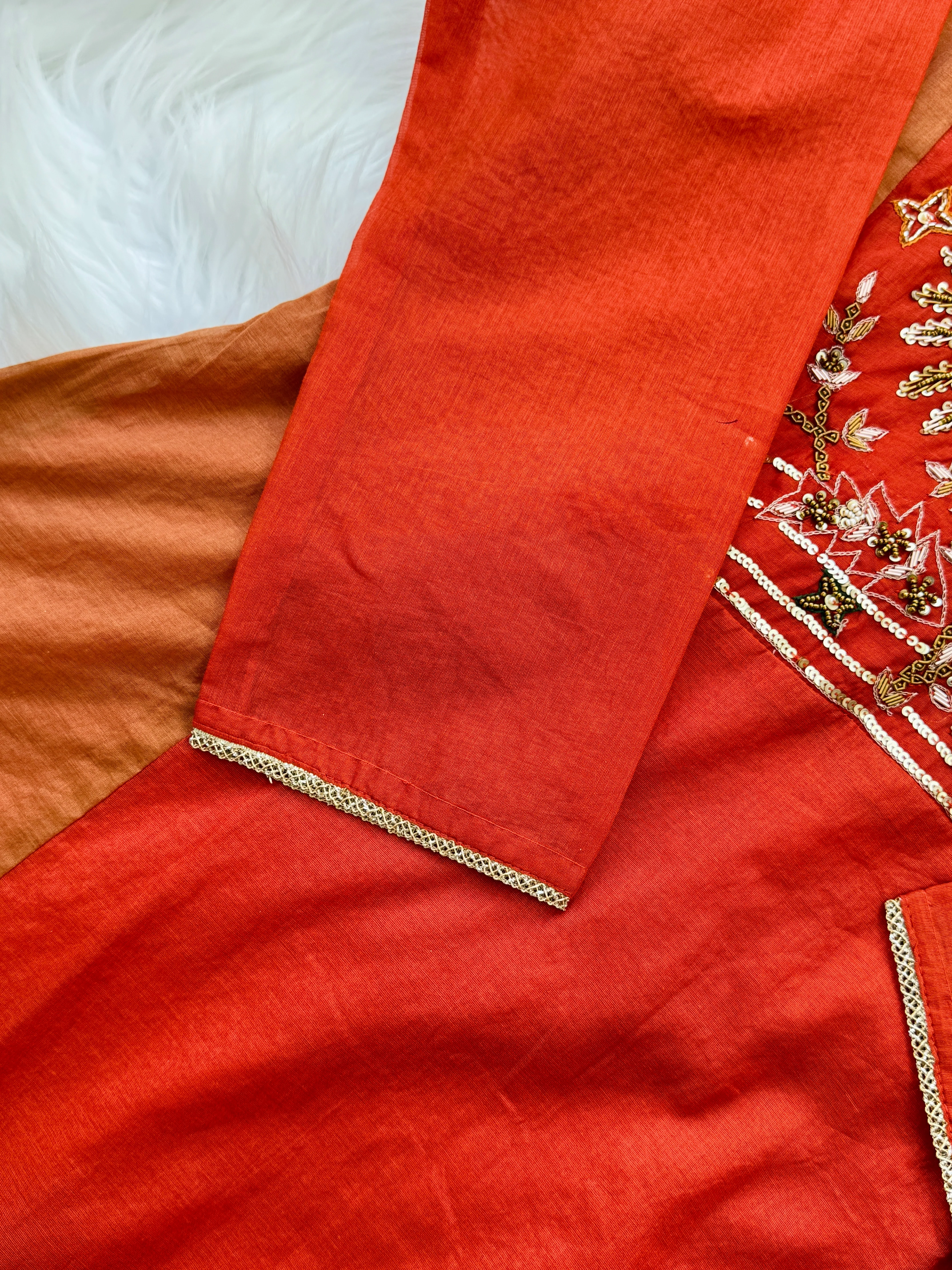 ✨ Mul Chanderi Handwork Party Wear Suit ✨ - Image 6
