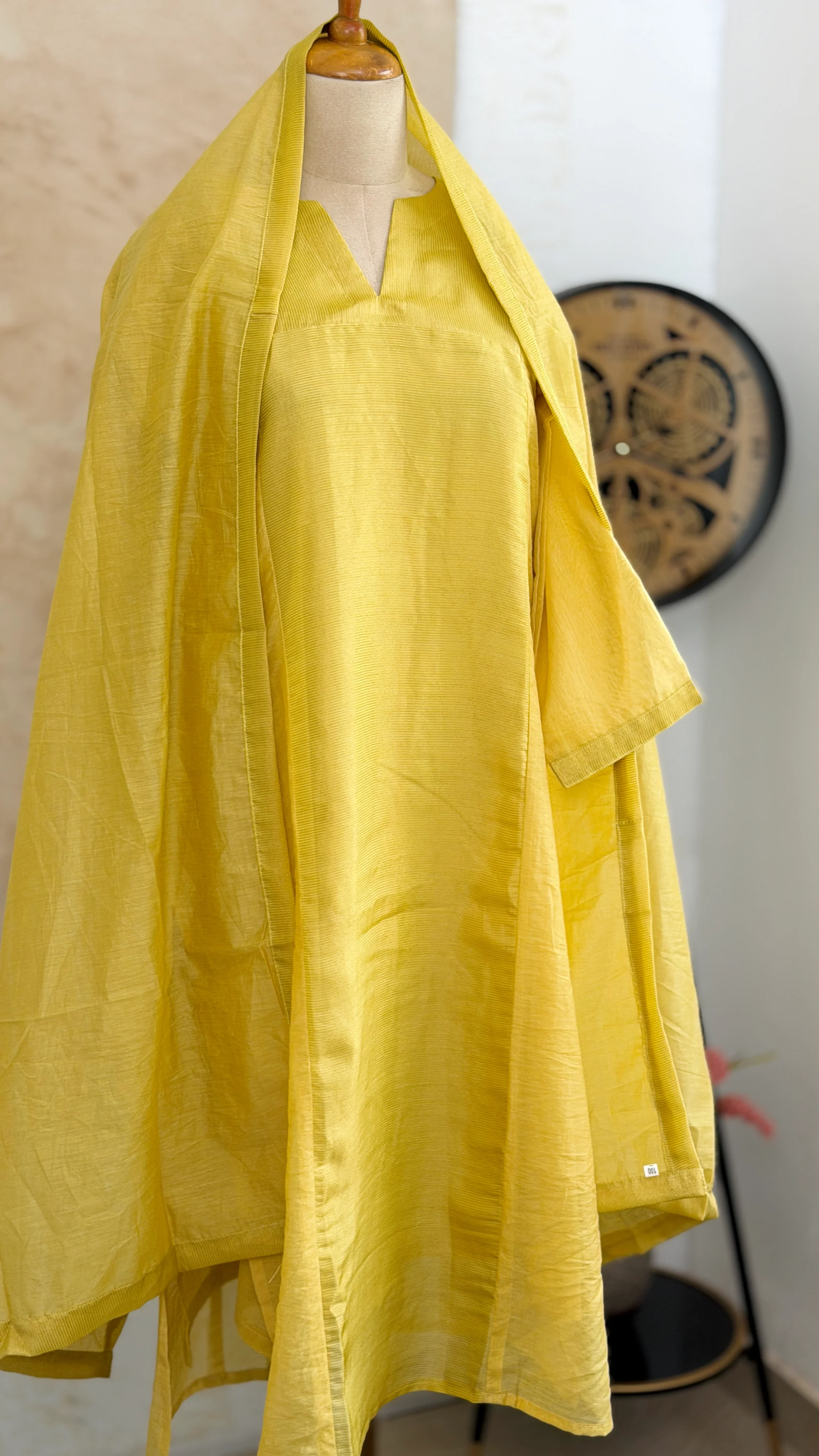 ✨ Mul Chanderi Striped Kurti Set ✨ - Image 8