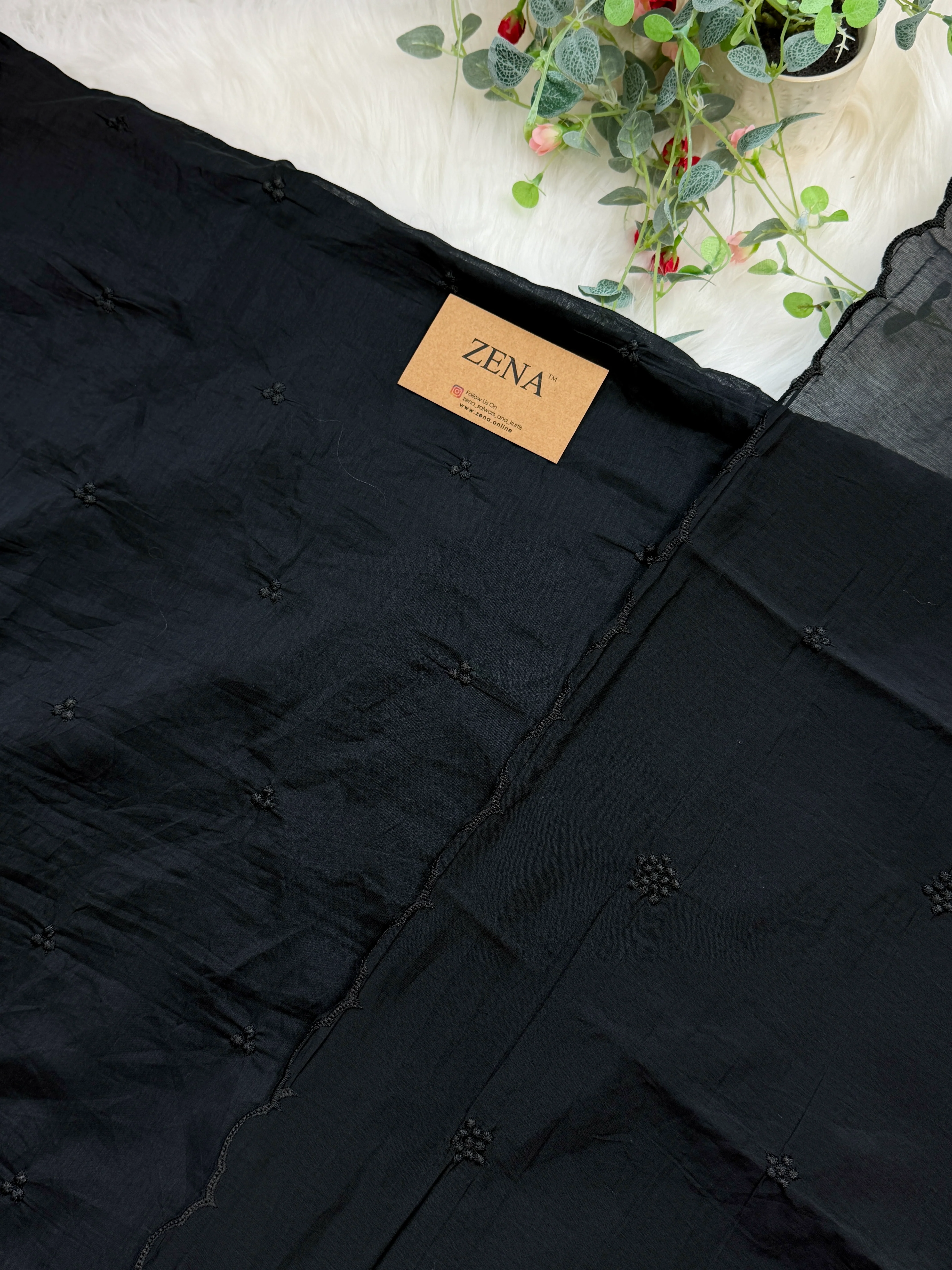 ✨ Mul Chanderi Unstitched Party Wear Suit ✨ - Image 5