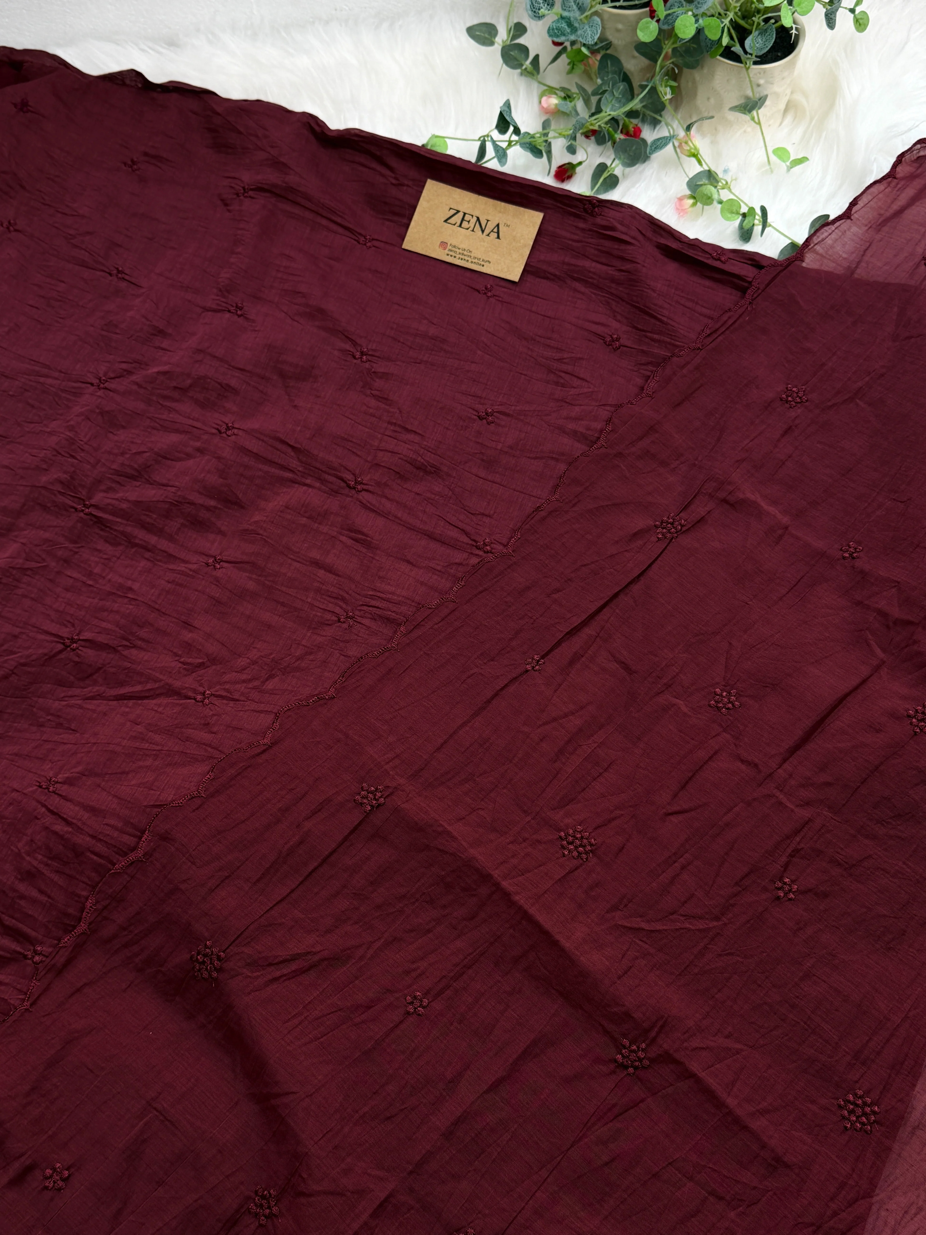 ✨ Mul Chanderi Unstitched Party Wear Suit ✨ - Image 4