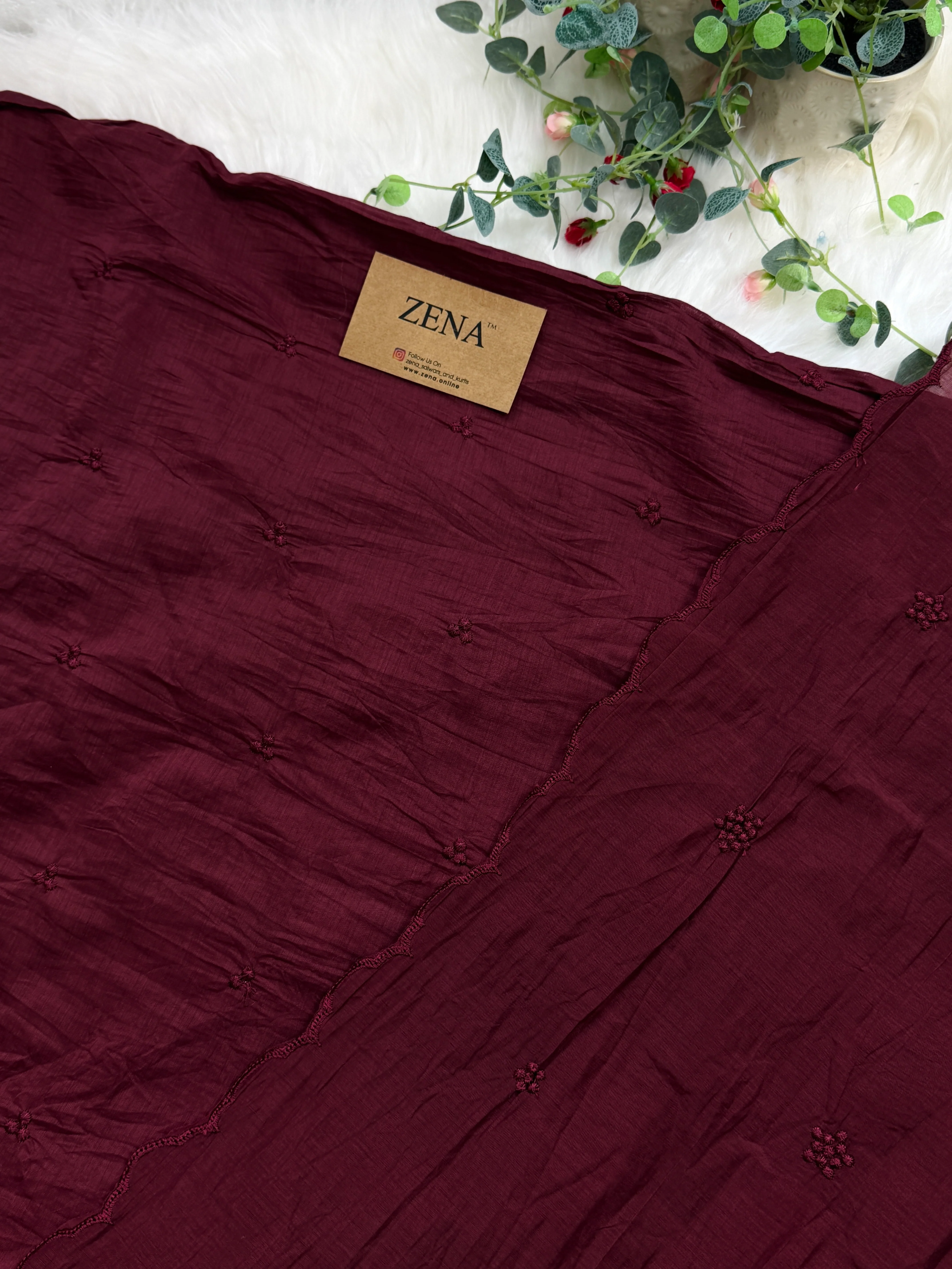 ✨ Mul Chanderi Unstitched Party Wear Suit ✨ - Image 5