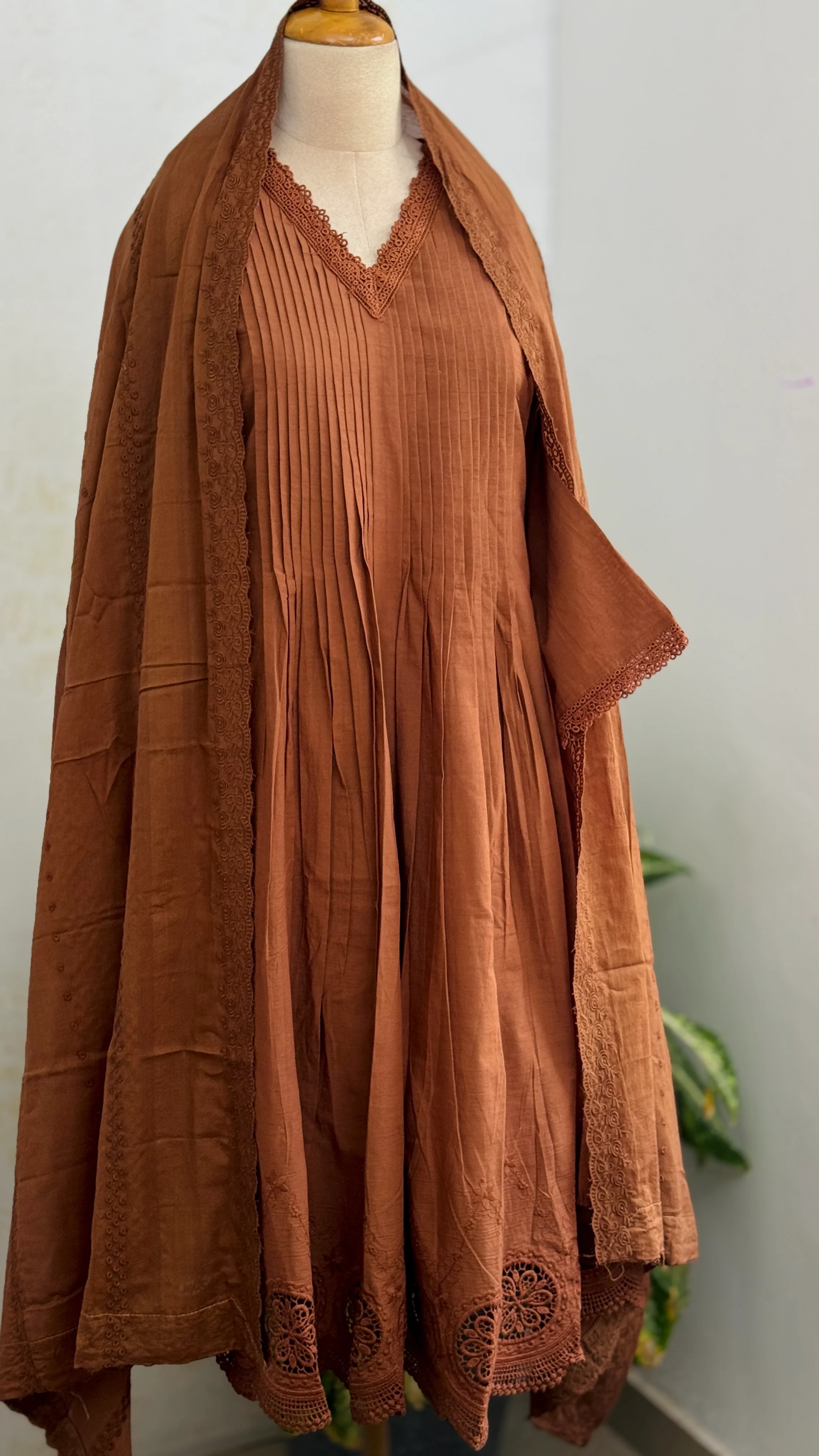 β¨ Mul Cotton Anarkali Set β¨ - Image 2