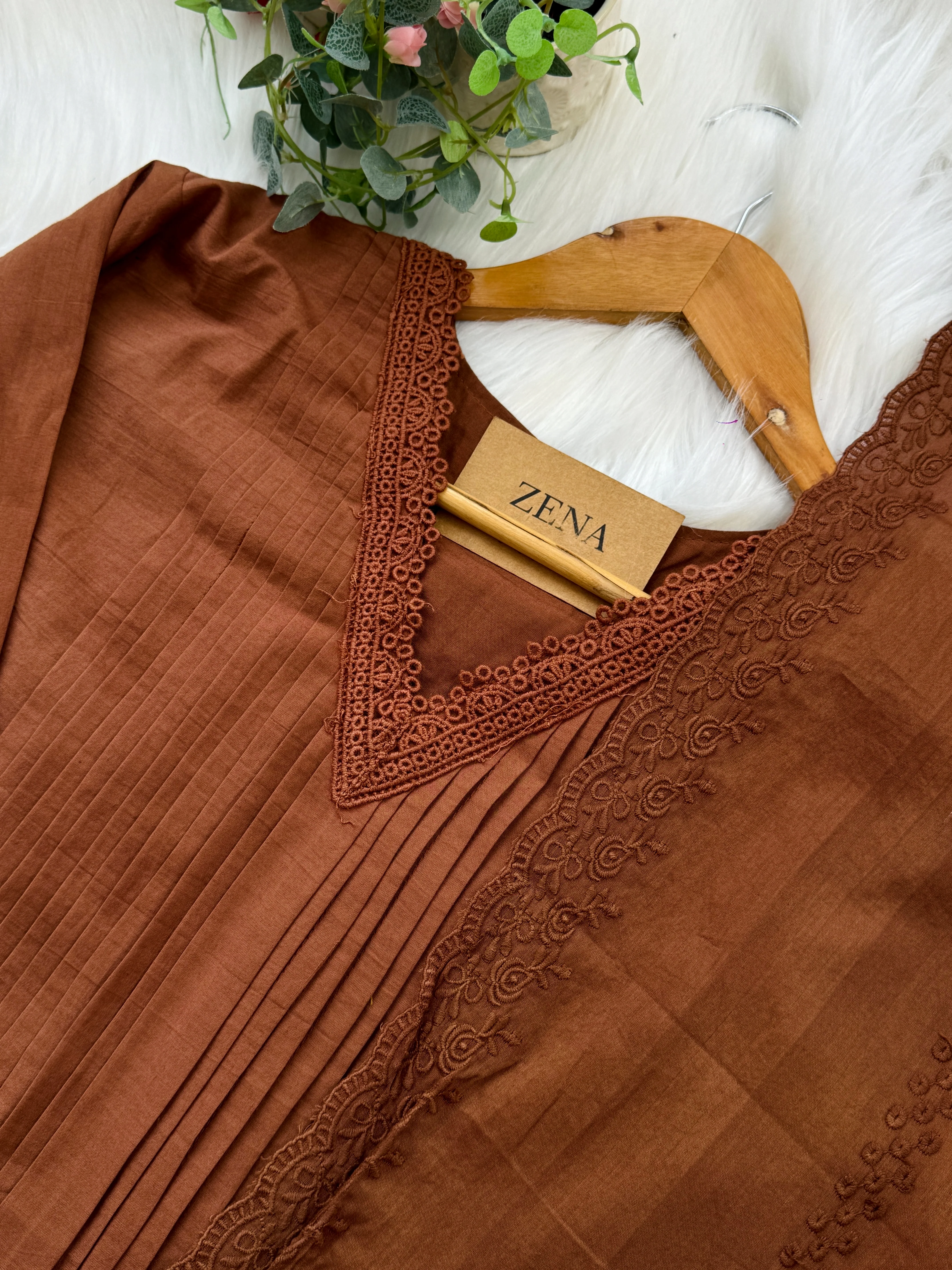 β¨ Mul Cotton Anarkali Set β¨ - Image 3