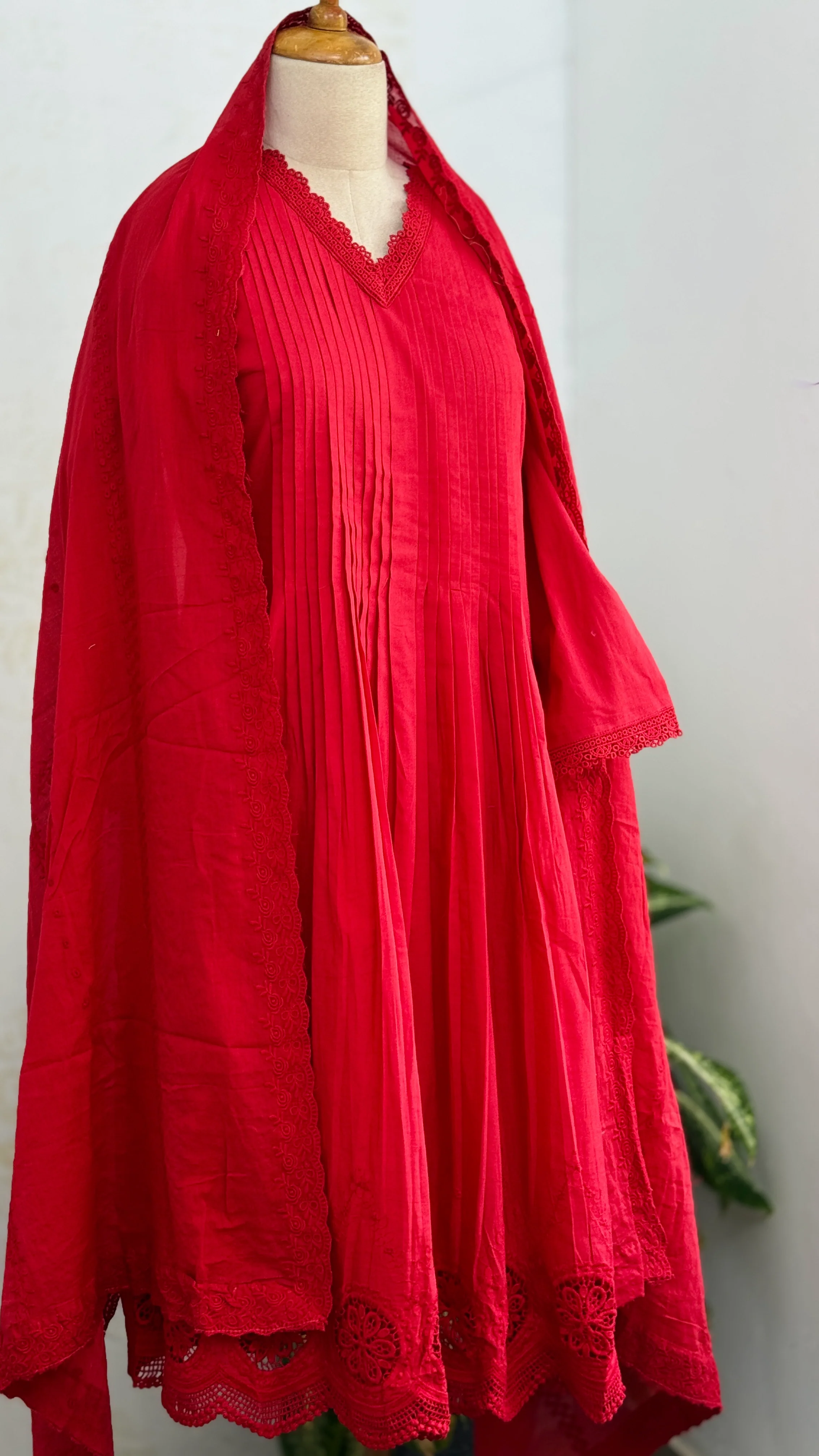 β¨ Mul Cotton Anarkali Set β¨ - Image 2