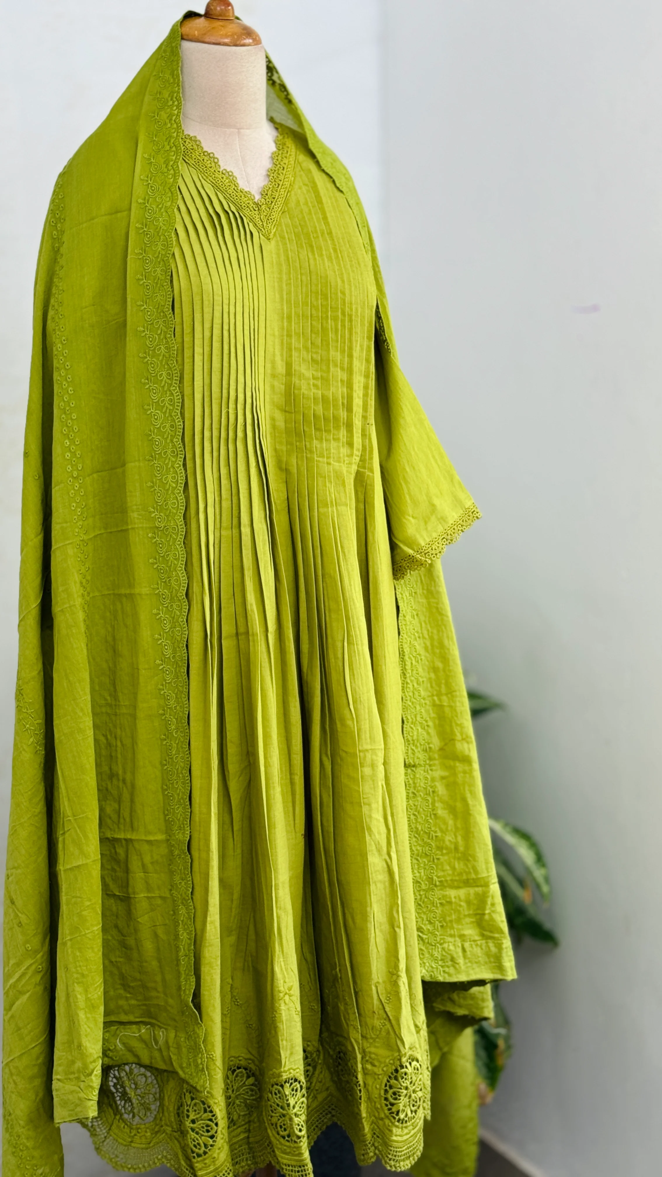 β¨ Mul Cotton Anarkali Set β¨ - Image 3