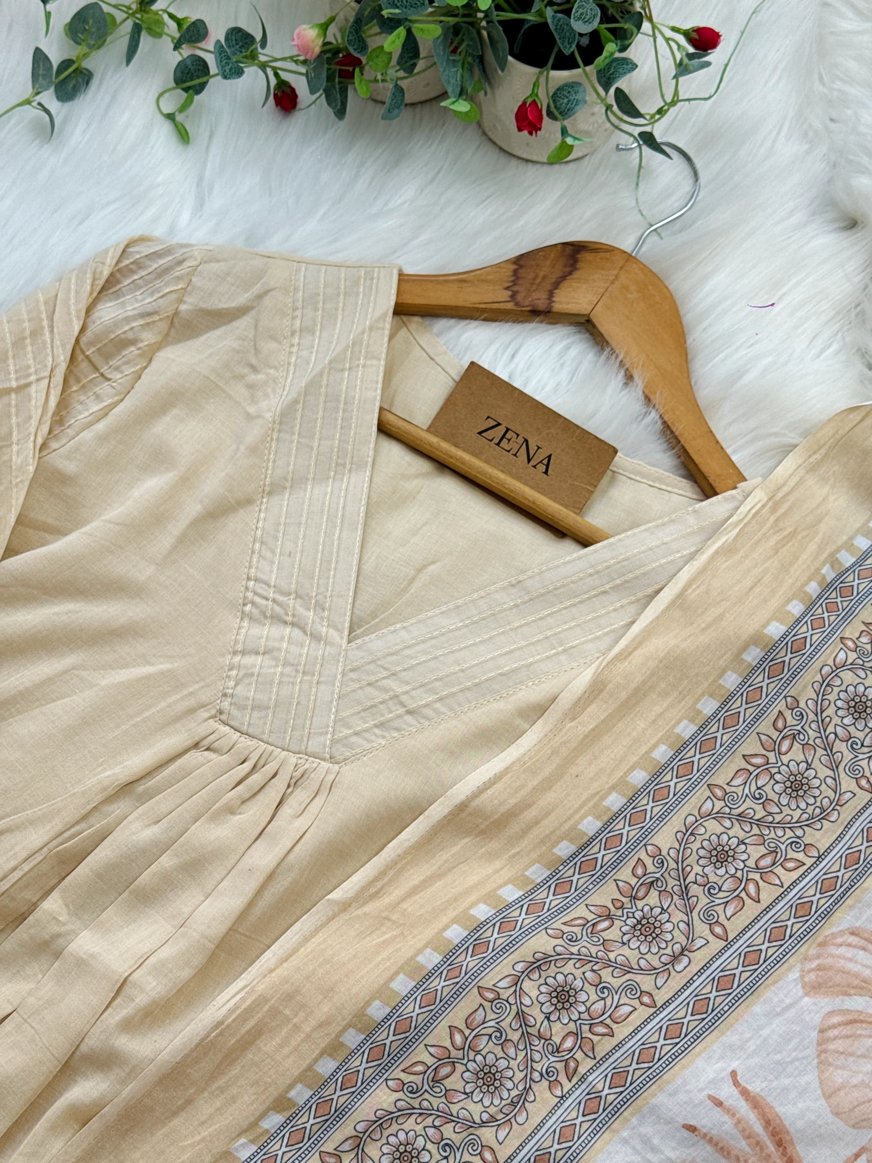 ✨ Mul Cotton Embroidered Kurti Set ✨ - Image 6