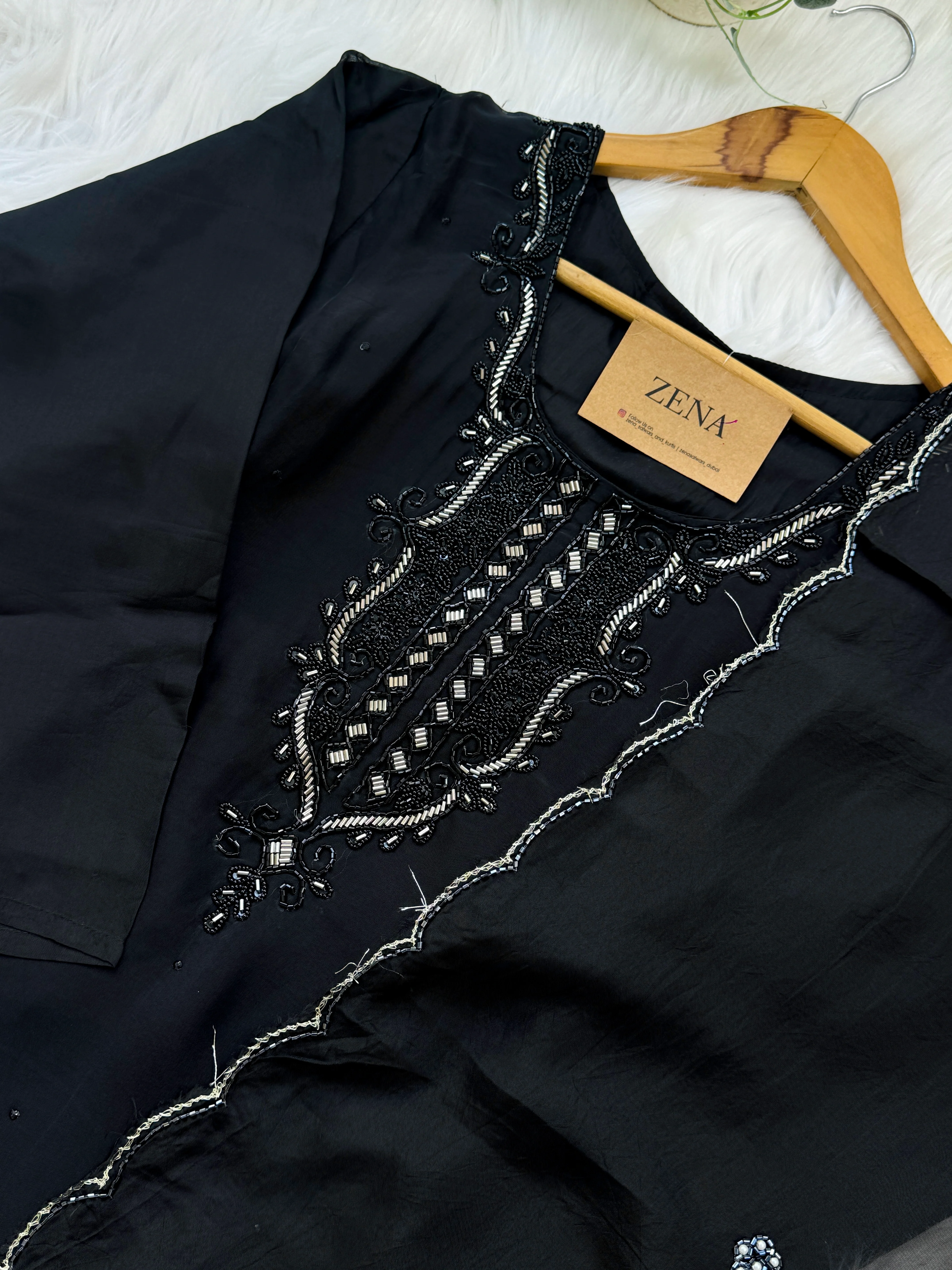 β¨ Organza Handwork Kurti Set β¨ - Image 6