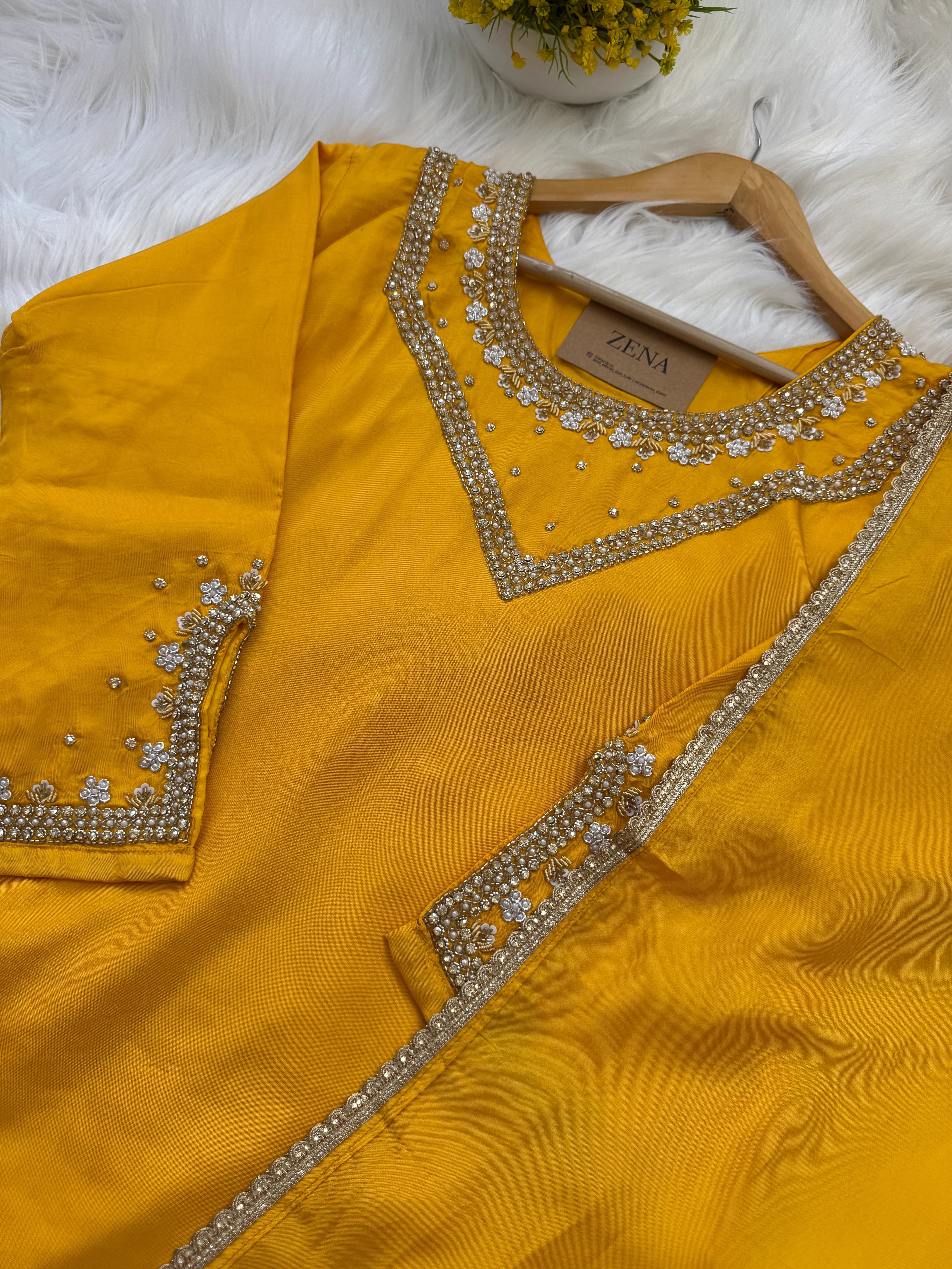 β¨ Organza Handwork Party Wear Set β¨ - Image 3
