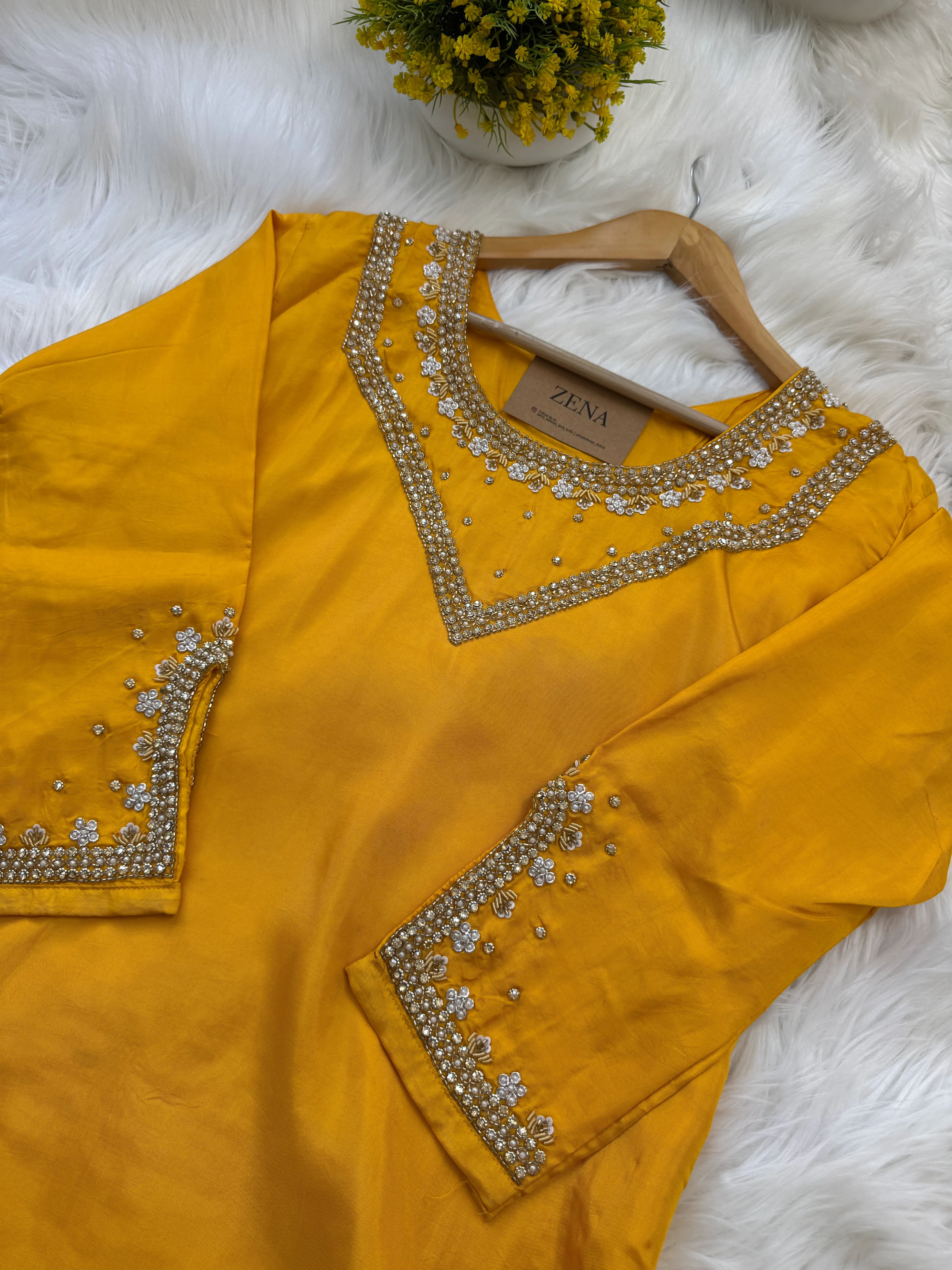 β¨ Organza Handwork Party Wear Set β¨ - Image 4