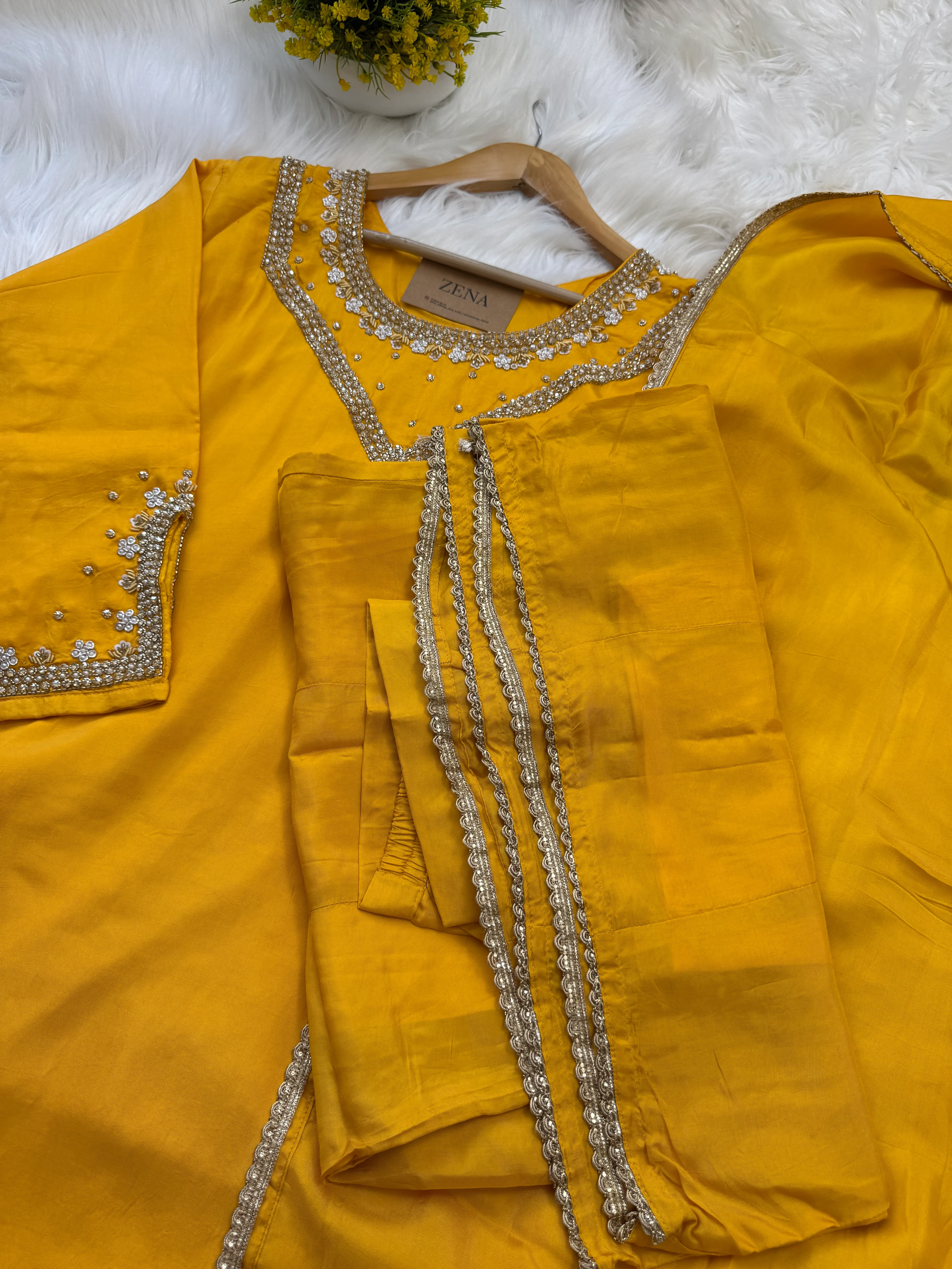 β¨ Organza Handwork Party Wear Set β¨ - Image 6