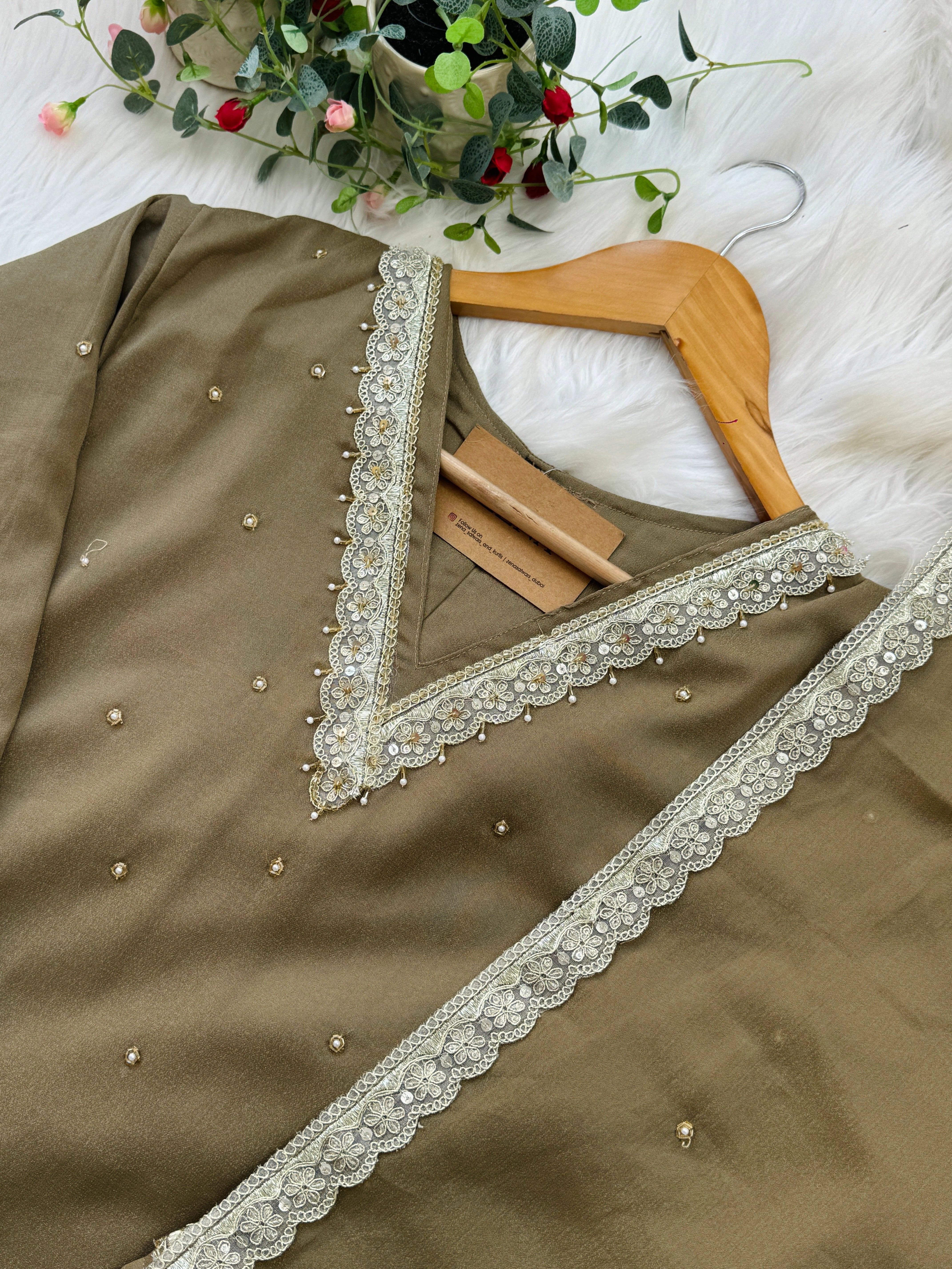 β¨ Organza Party Wear Suit β¨