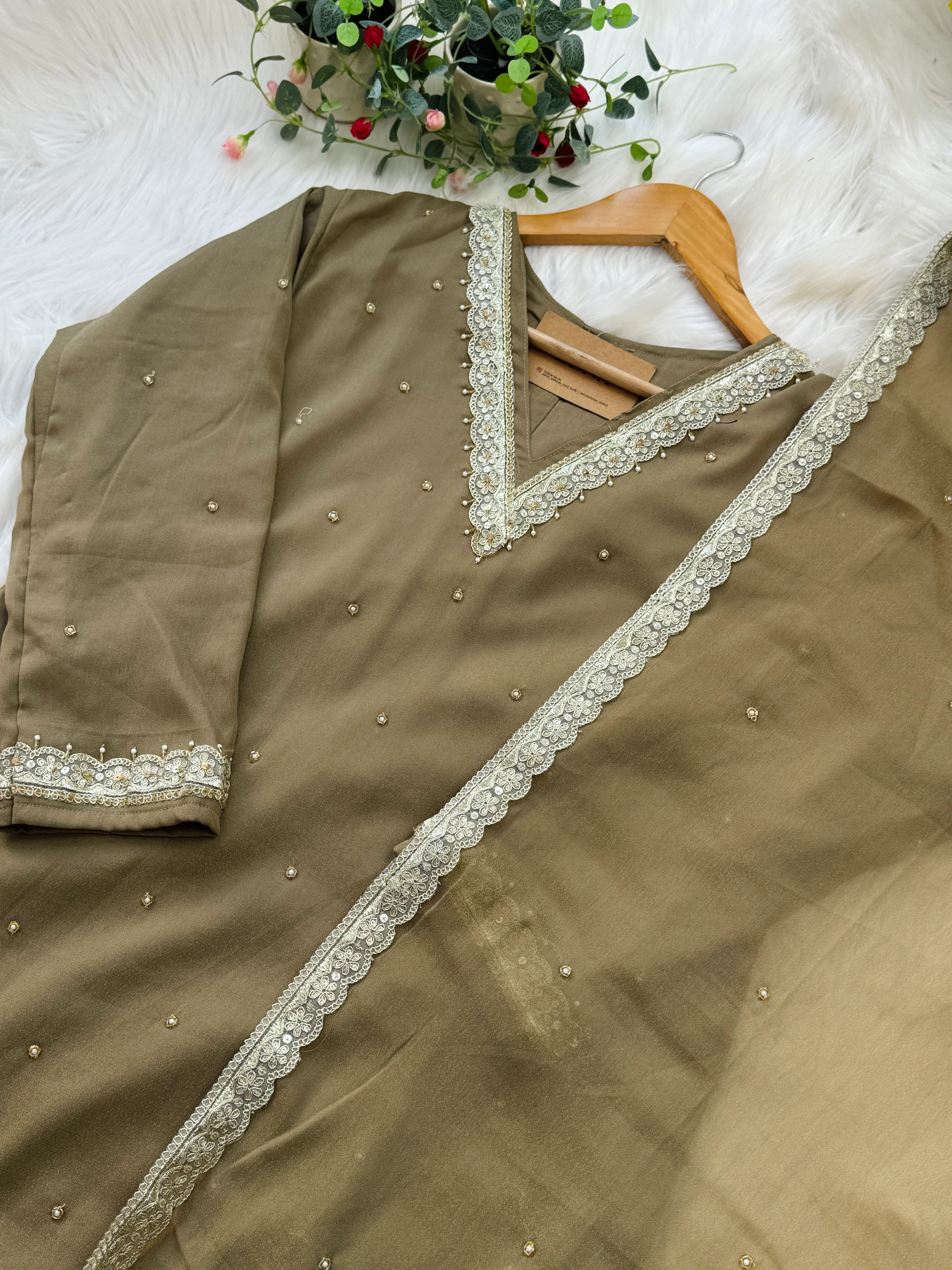 β¨ Organza Party Wear Suit β¨ - Image 2