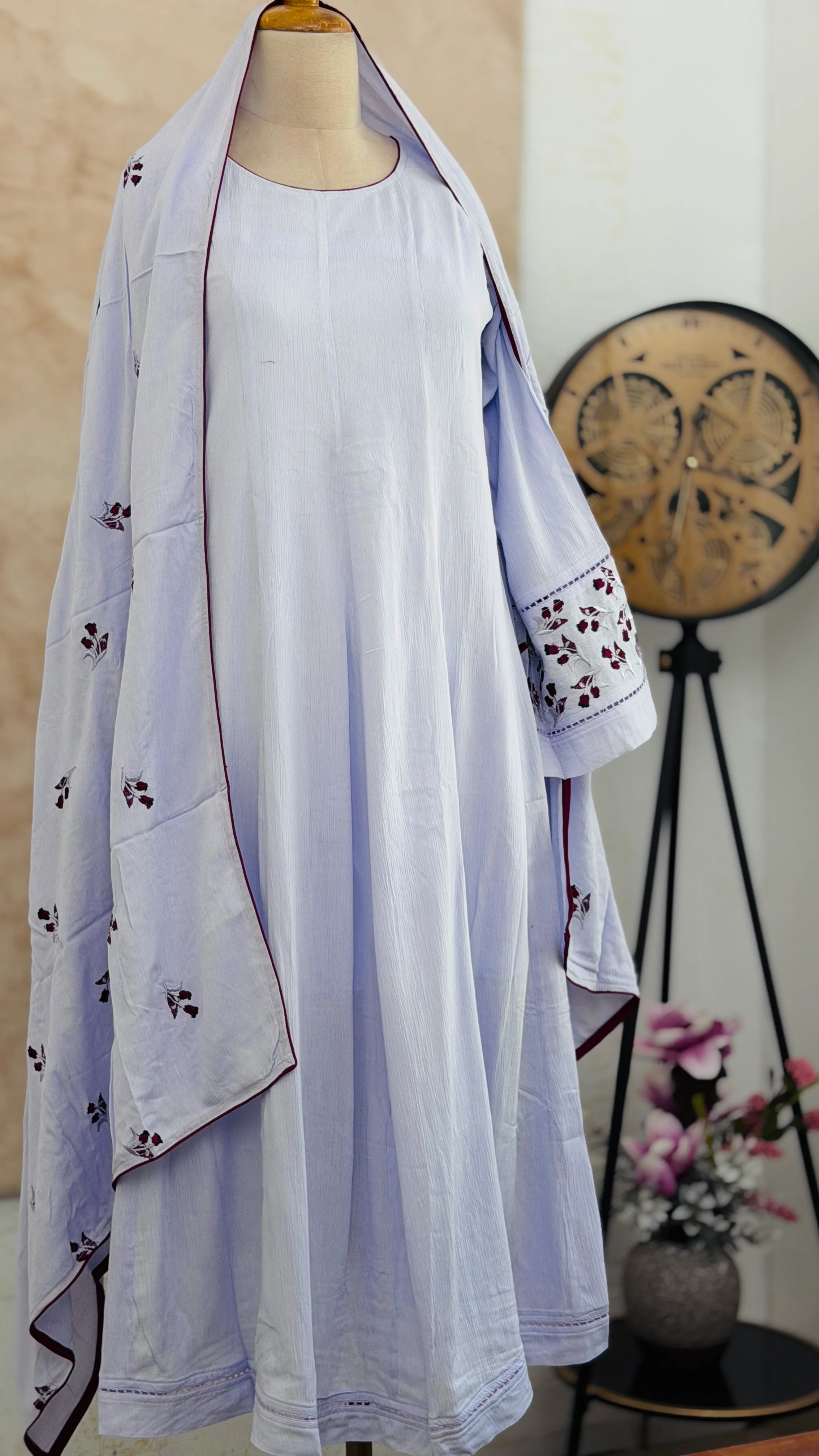 ✨ Premium Crushed Rayon Anarkali Suit ✨ - Image 2