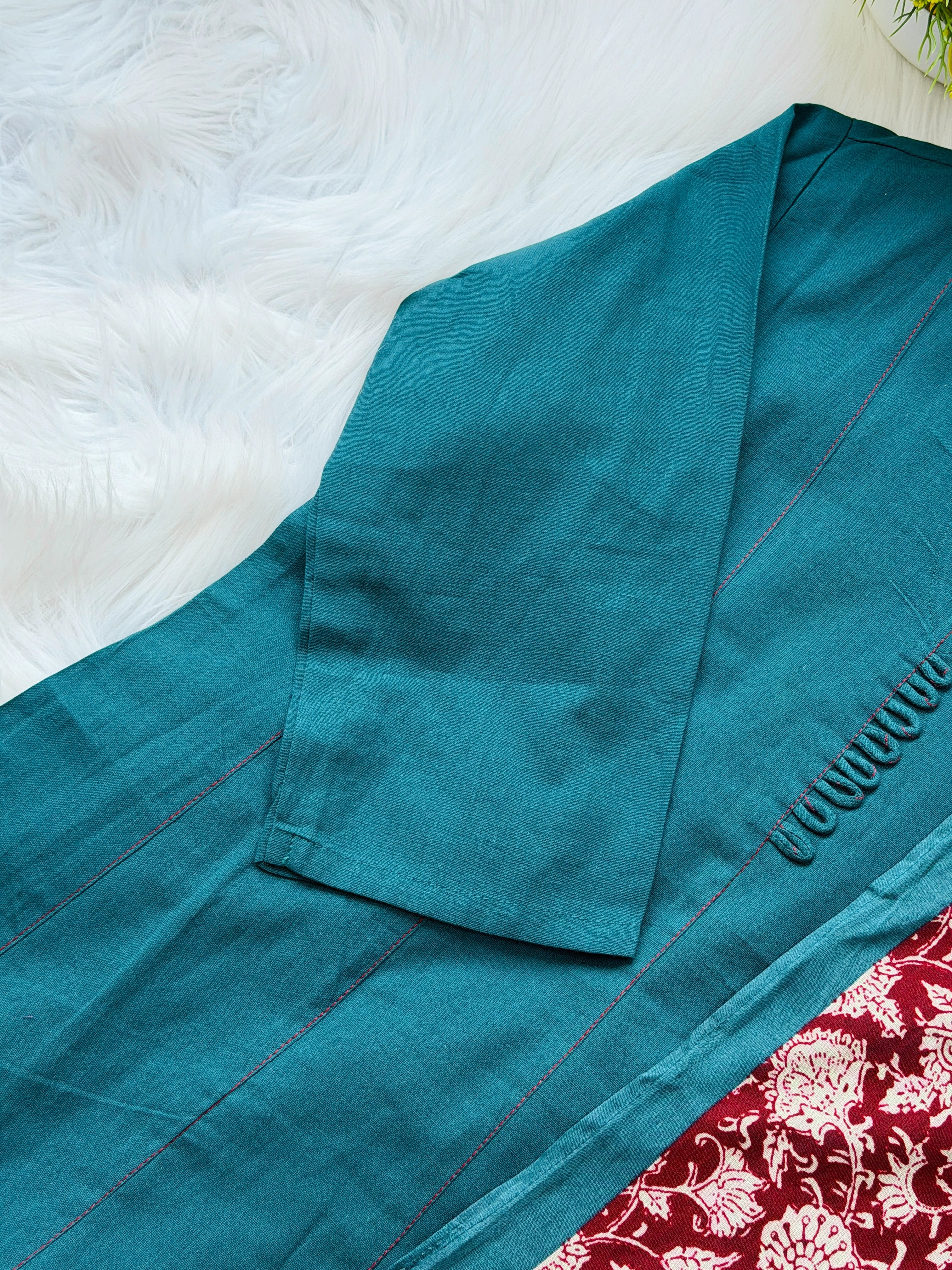 ✨ Pure Cotton A-Line Kurti Set ✨ - Image 6