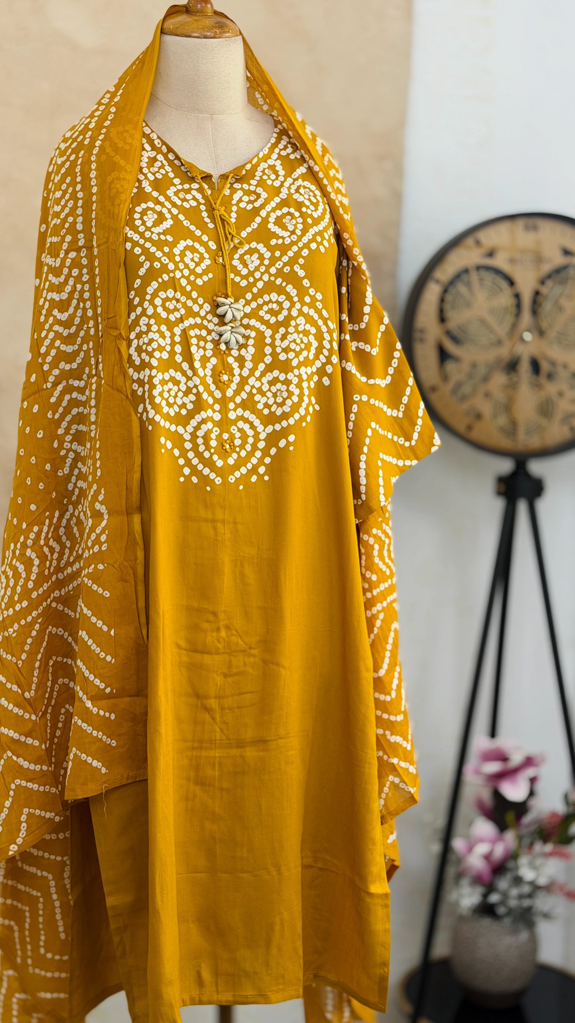 ✨ Pure Cotton A-Line Kurti Set ✨ - Image 2