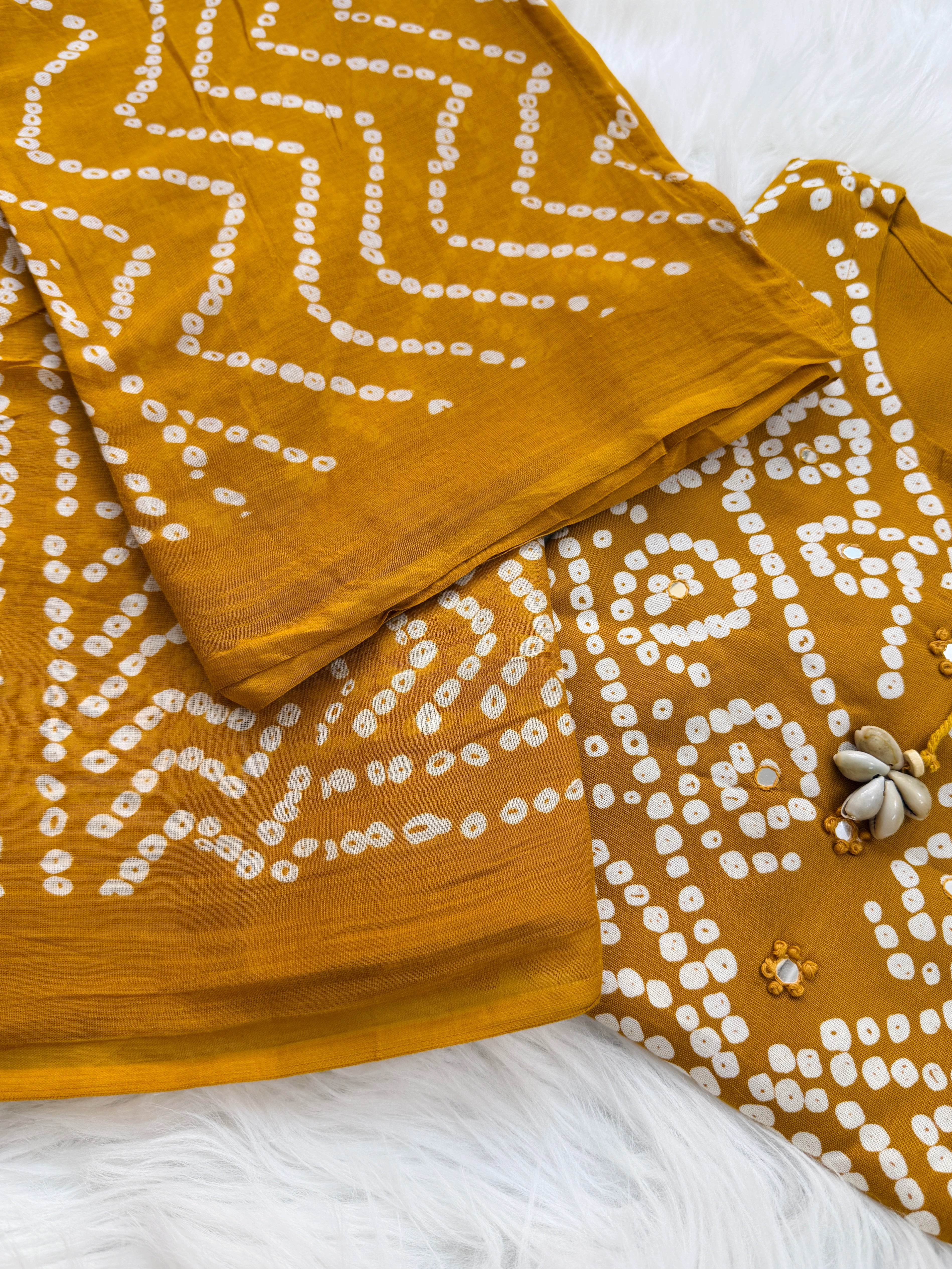 ✨ Pure Cotton A-Line Kurti Set ✨ - Image 3