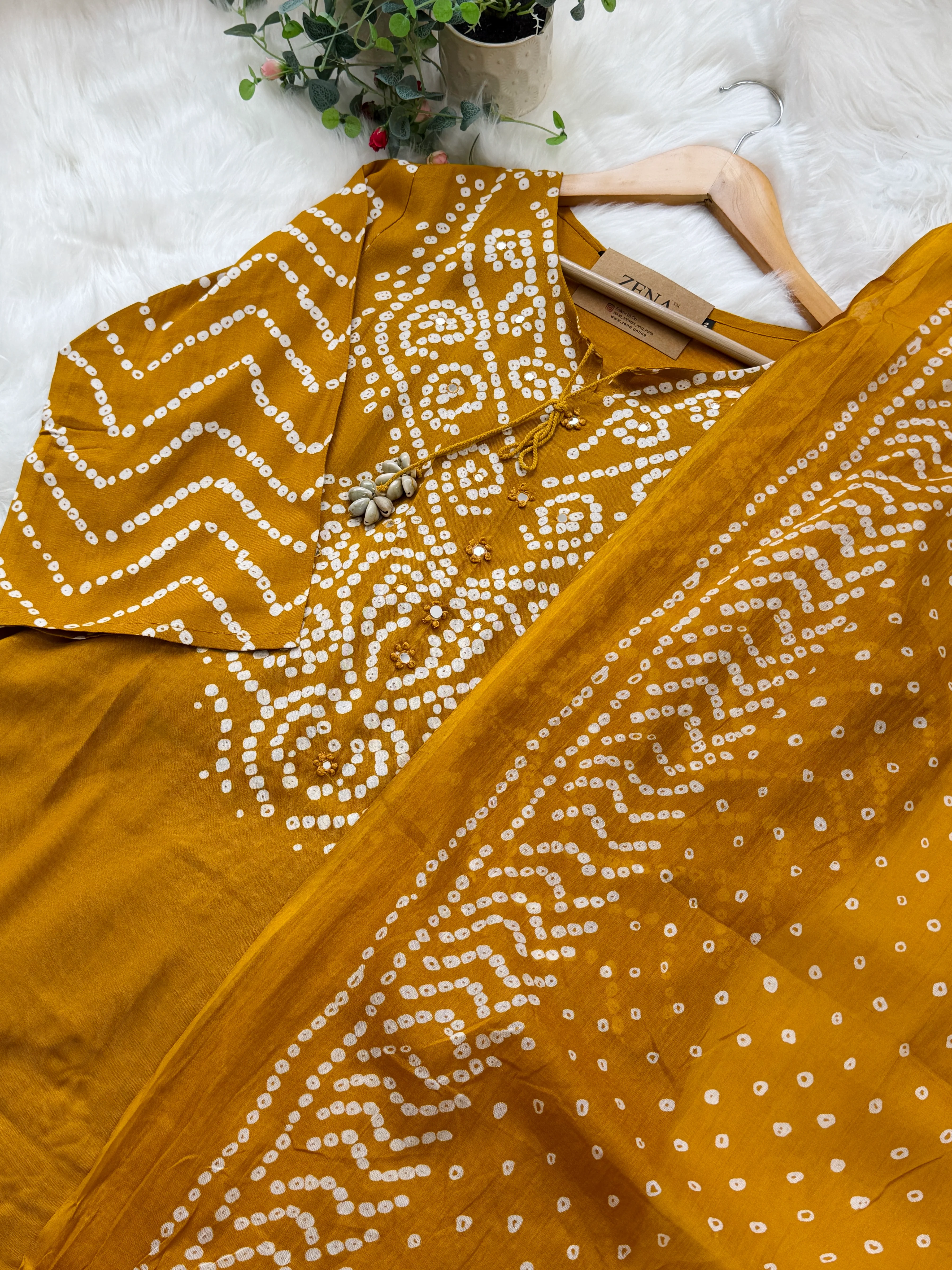 ✨ Pure Cotton A-Line Kurti Set ✨ - Image 4