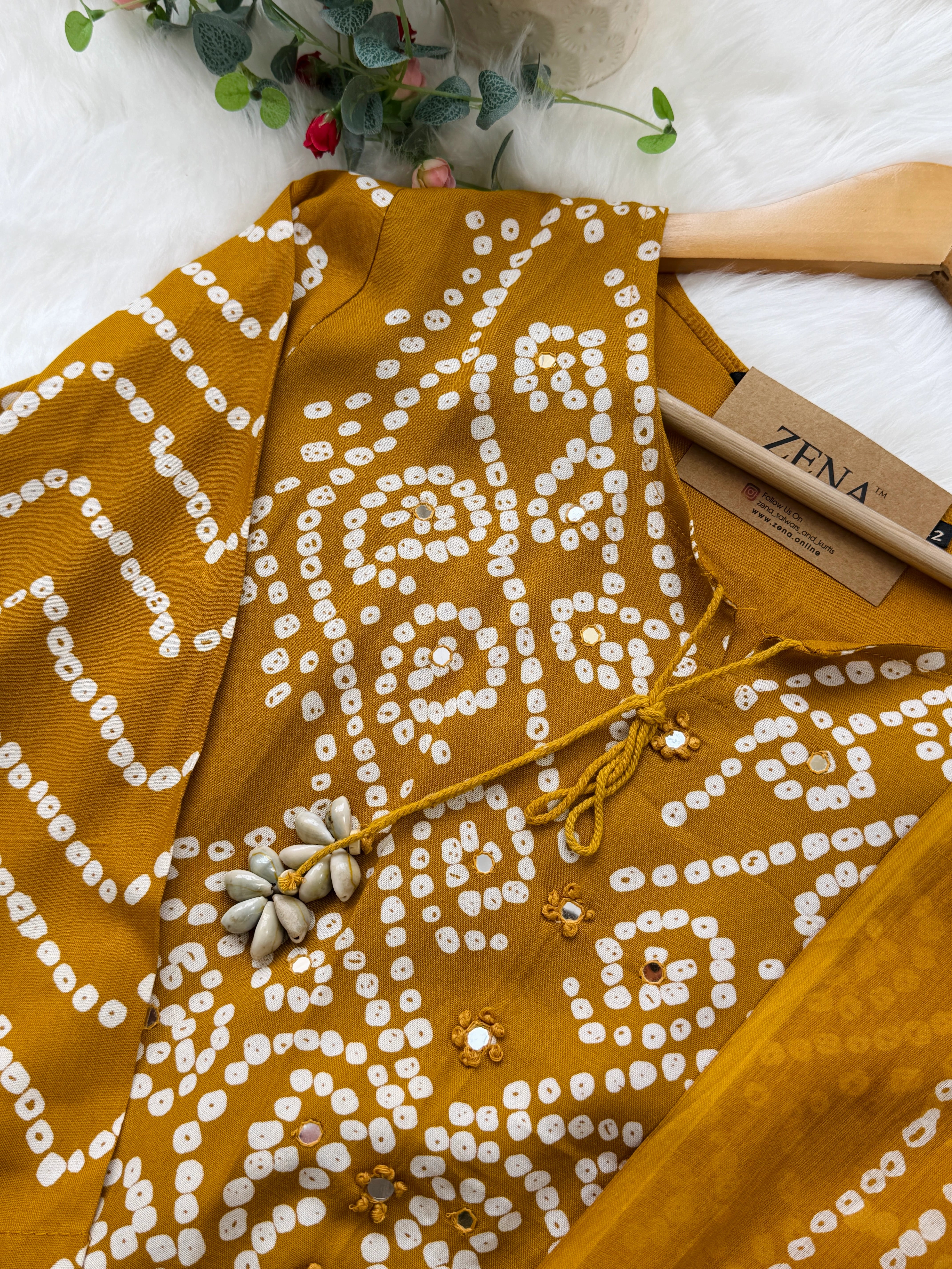✨ Pure Cotton A-Line Kurti Set ✨ - Image 8
