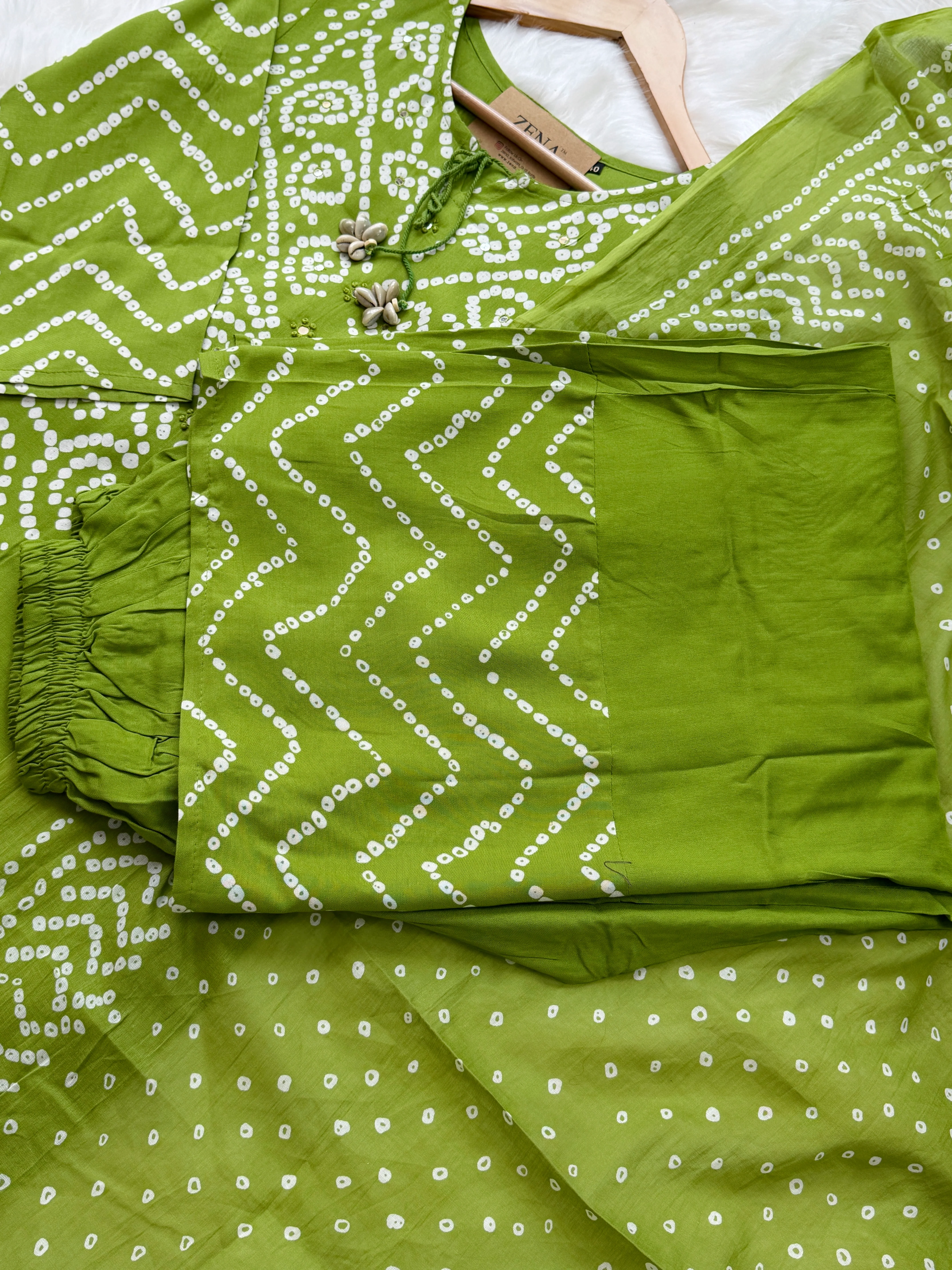 ✨ Pure Cotton A-Line Kurti Set ✨ - Image 7