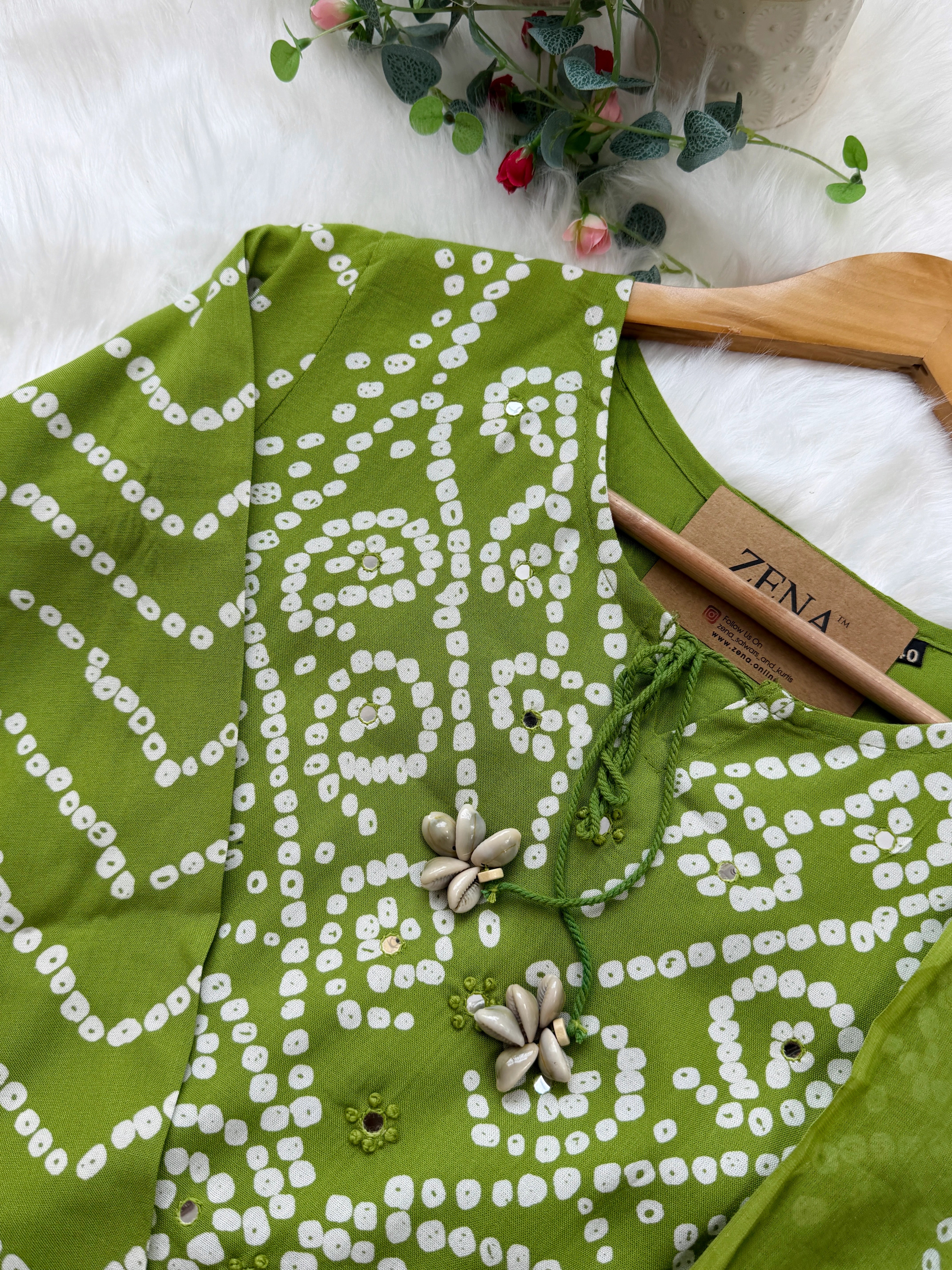 ✨ Pure Cotton A-Line Kurti Set ✨ - Image 9