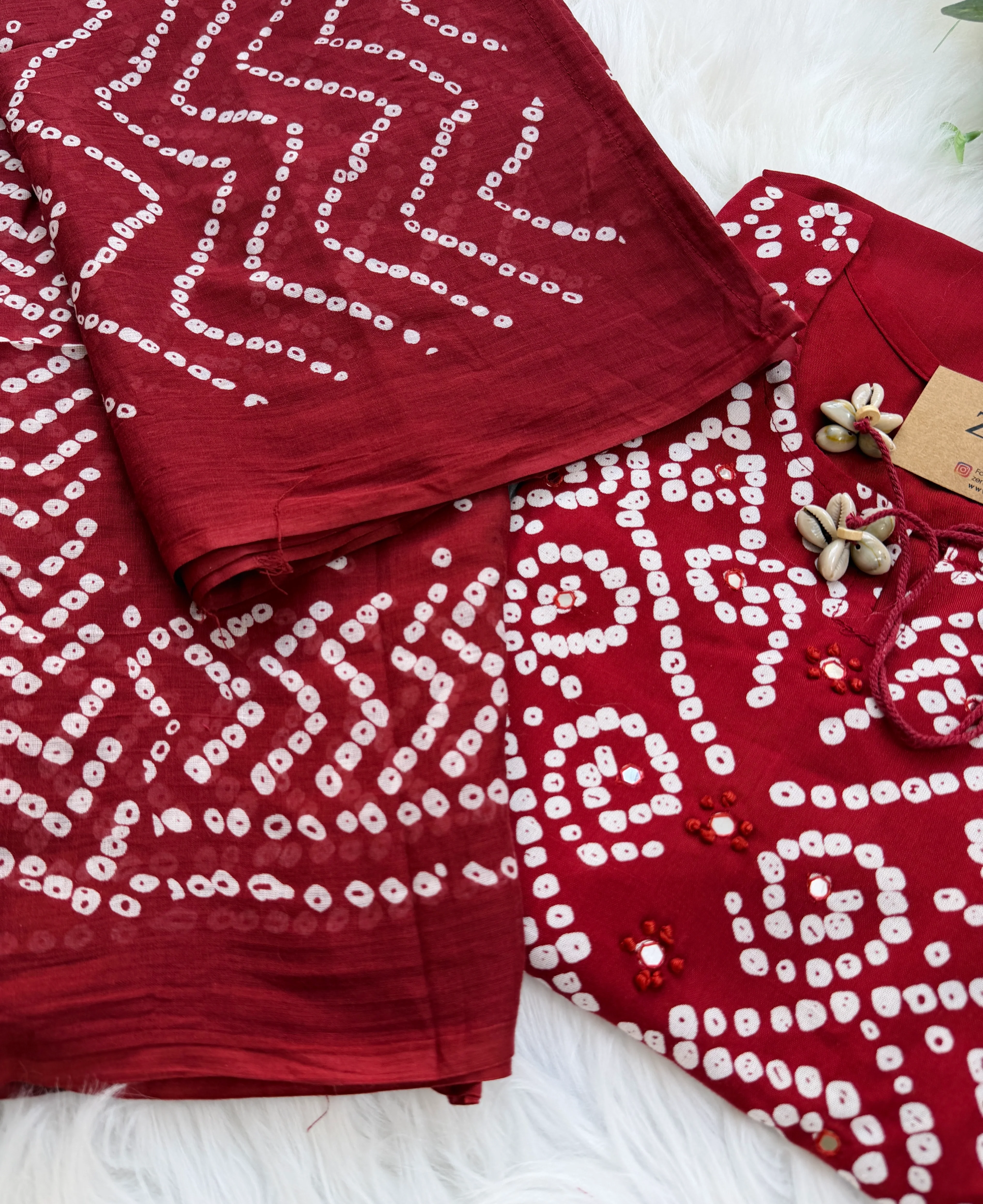 ✨ Pure Cotton A-Line Kurti Set ✨ - Image 3