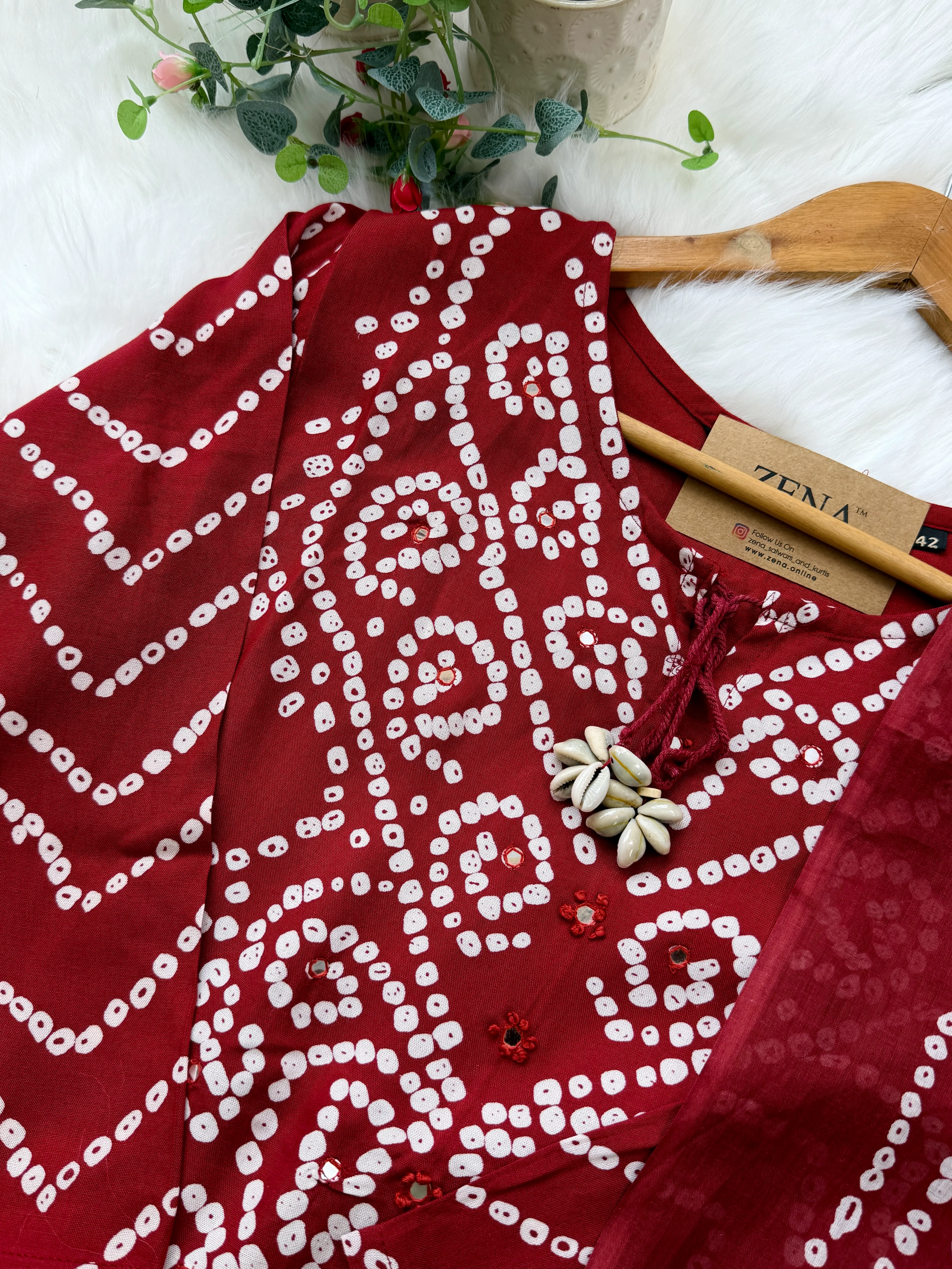 ✨ Pure Cotton A-Line Kurti Set ✨ - Image 6