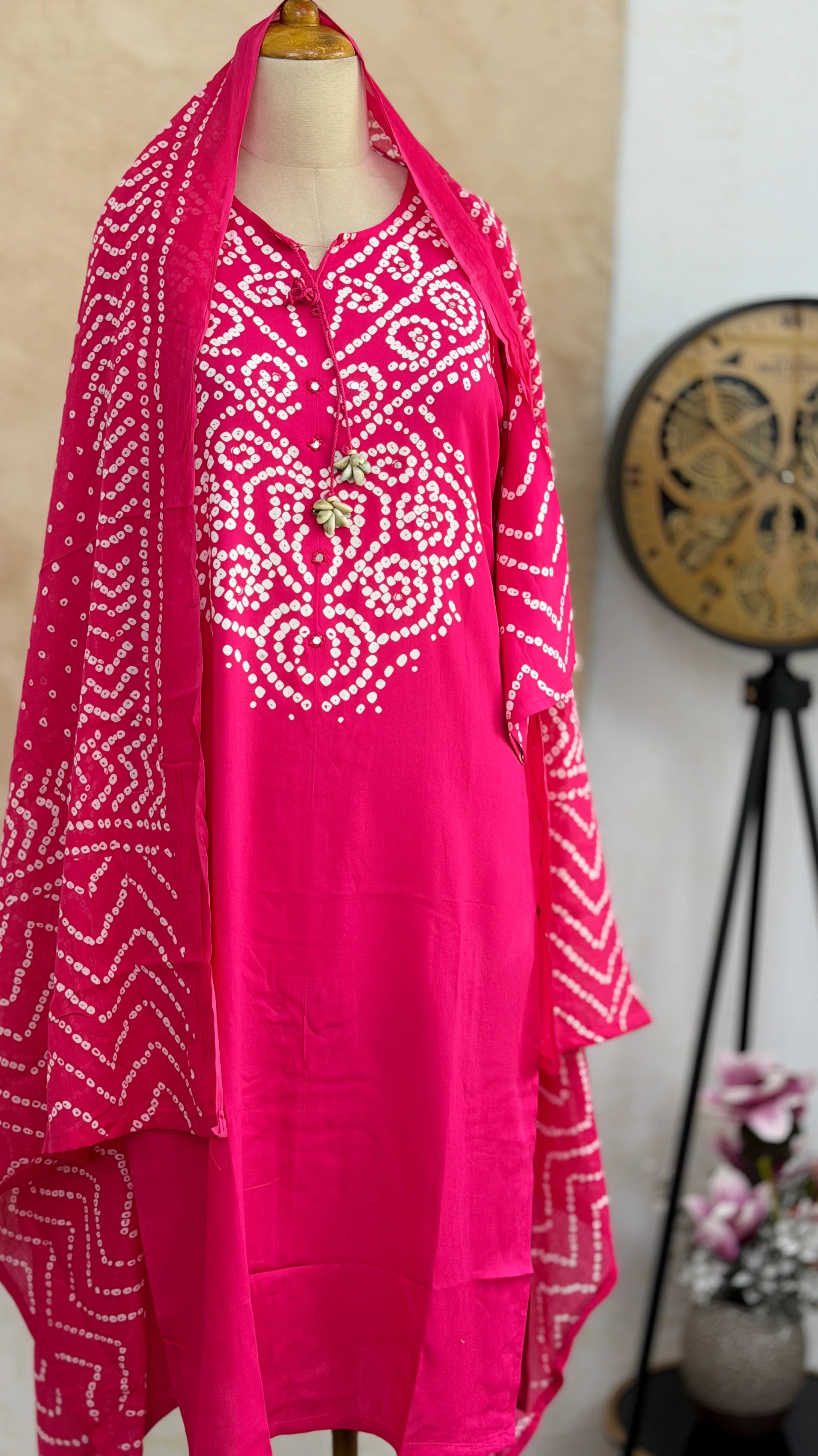✨ Pure Cotton A-Line Kurti Set ✨ - Image 2