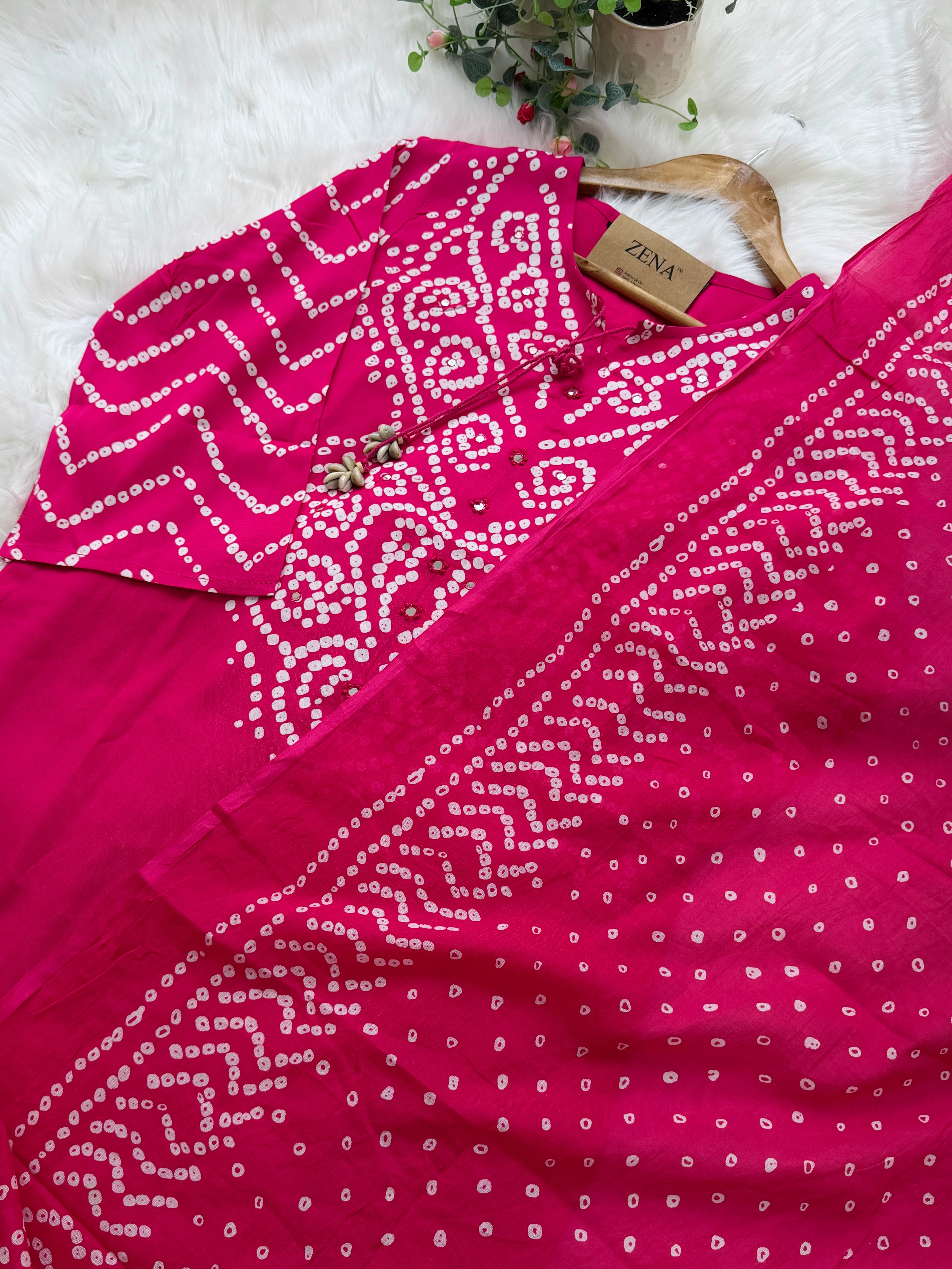 ✨ Pure Cotton A-Line Kurti Set ✨ - Image 4